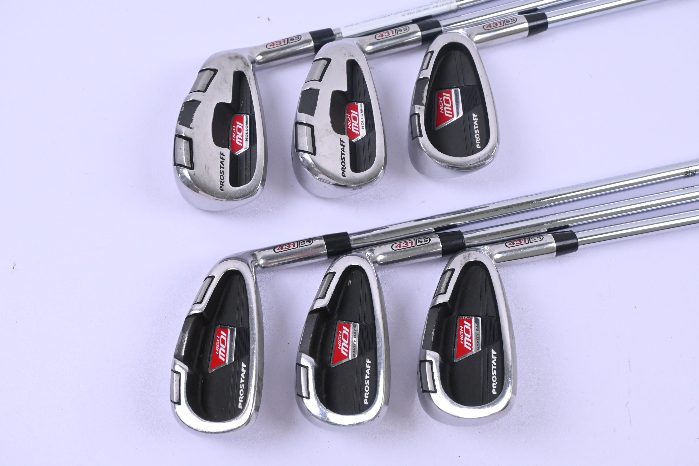 Wilson 431 SS Irons / 5-PW / Regular Flex True Temper Shafts