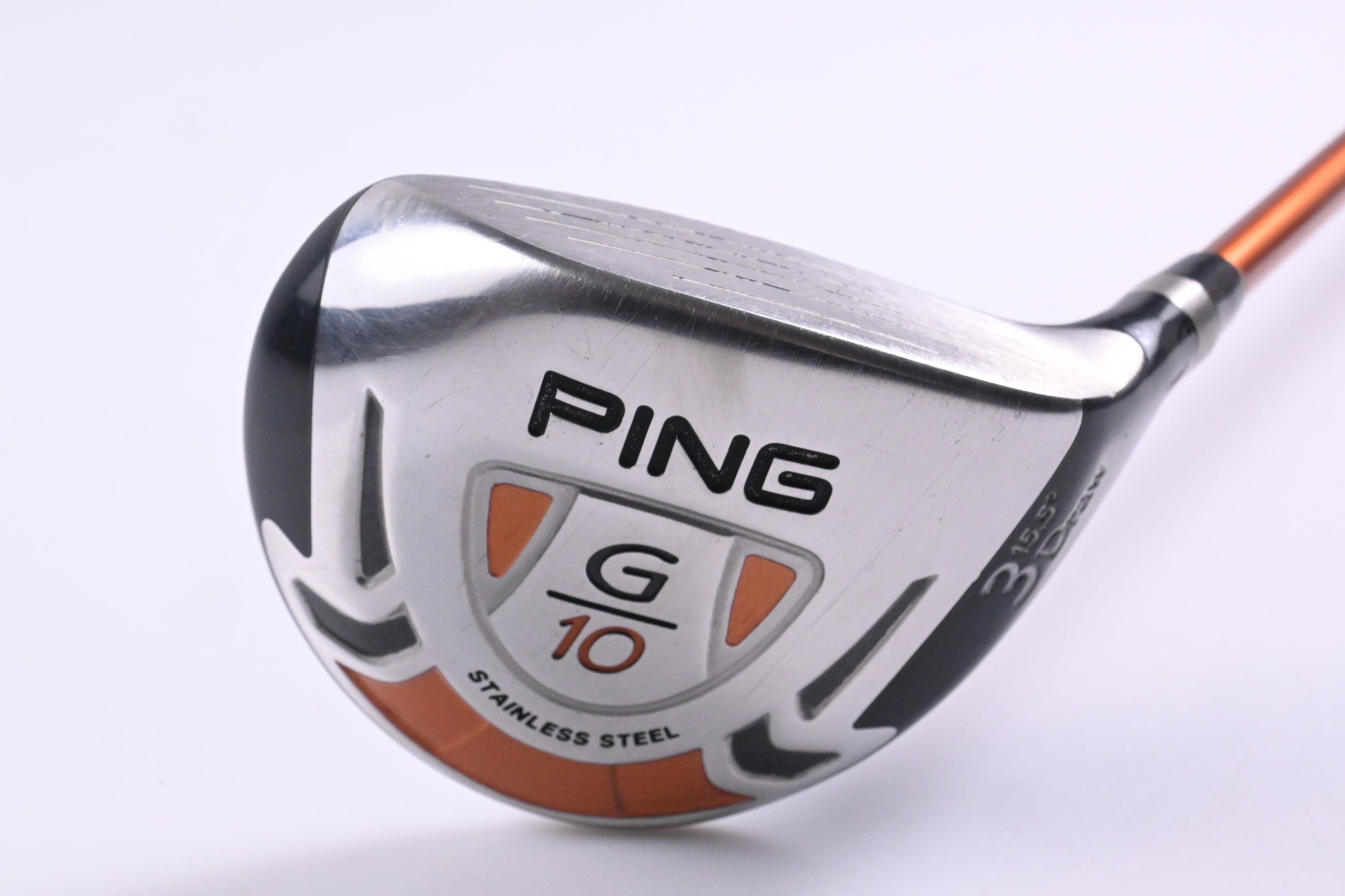 Ping G10 Draw #3 Wood / 15.5 Degree / Regular Flex Ping TFC 129 Shaft