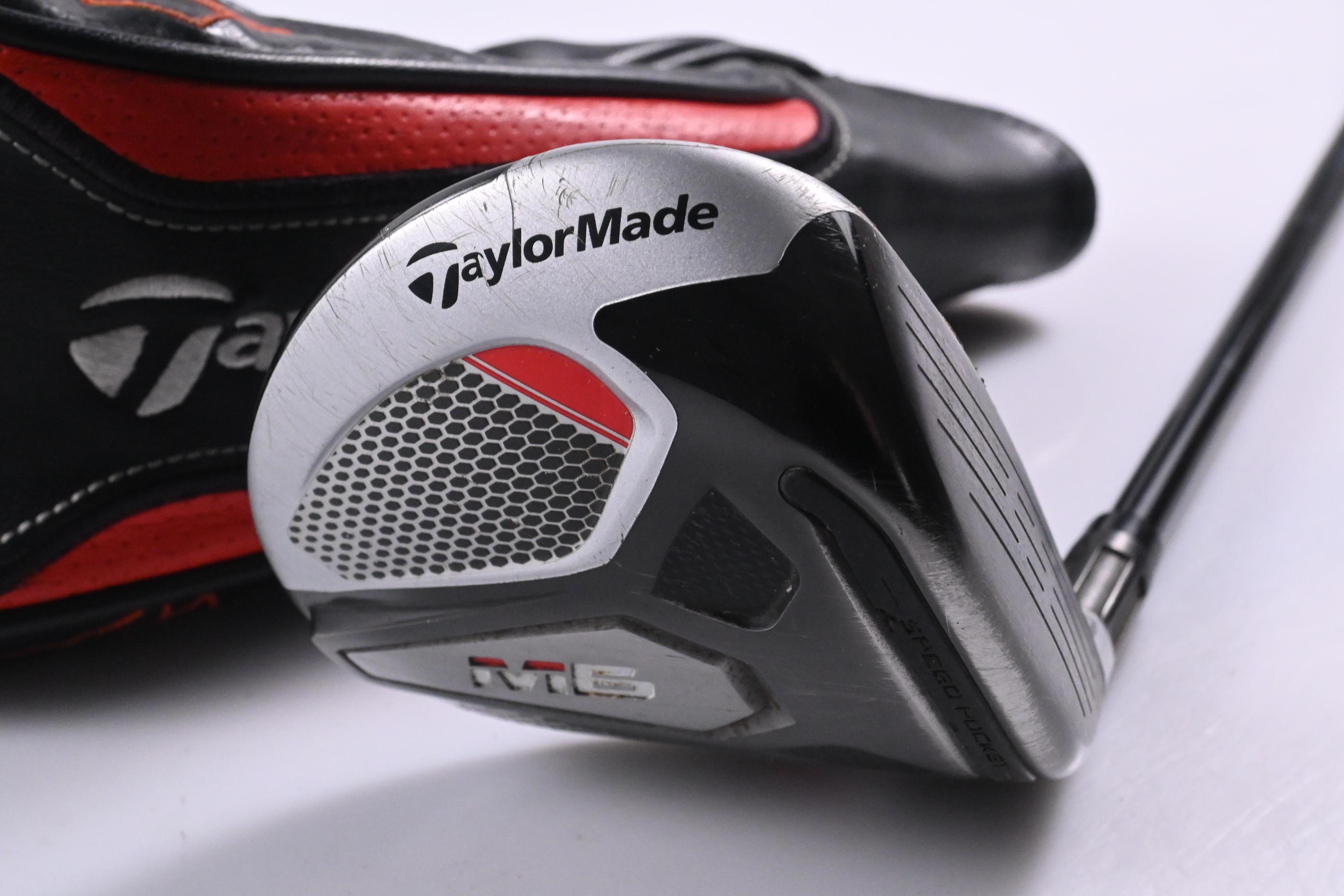 Taylormade M6 #3 Wood / 15 Degree / Stiff Flex Fujikura Atmos Orange 6 Shaft