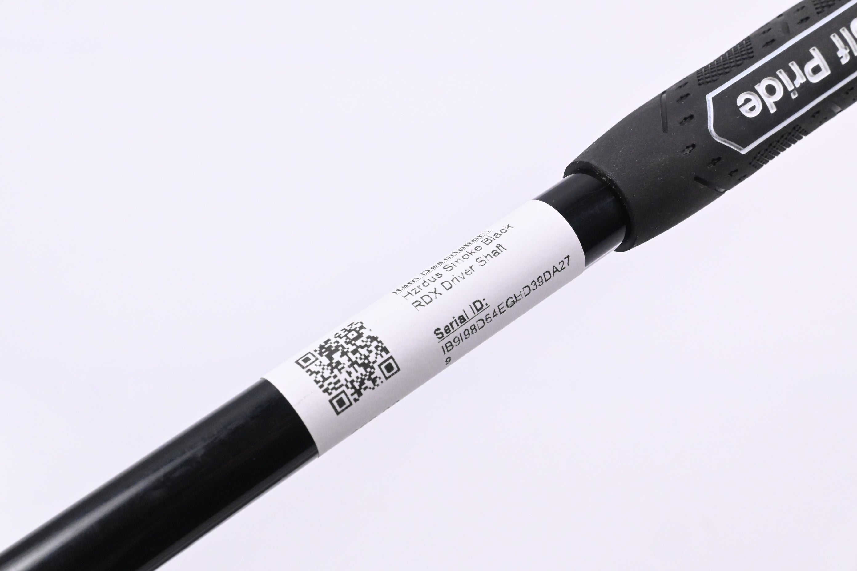 HZRDUS Smoke Black RDX 60 Driver Shaft / Stiff Flex / Titleist Adapter