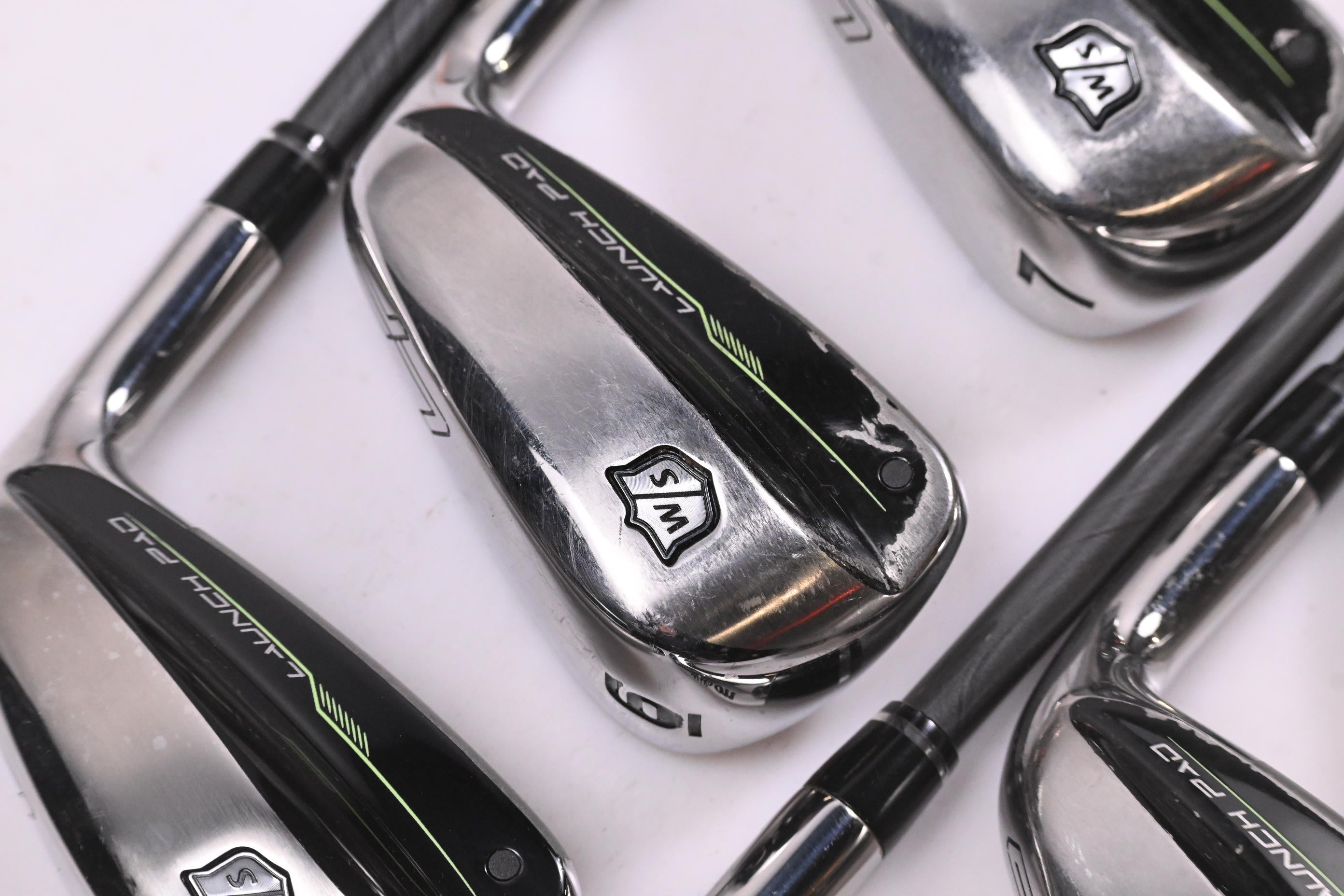 Wilson Launch Pad 2022 Irons / 5-PW / Regular Flex Evenflow 65 Shafts