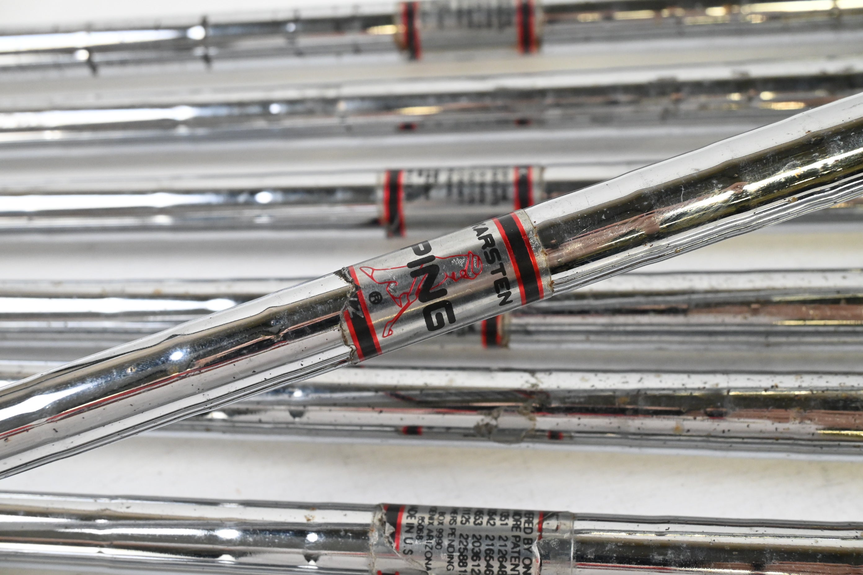 Ping Eye 2 Irons / 3-PW / Green Dot / Stiff Flex Ping Karsten JZ Shafts