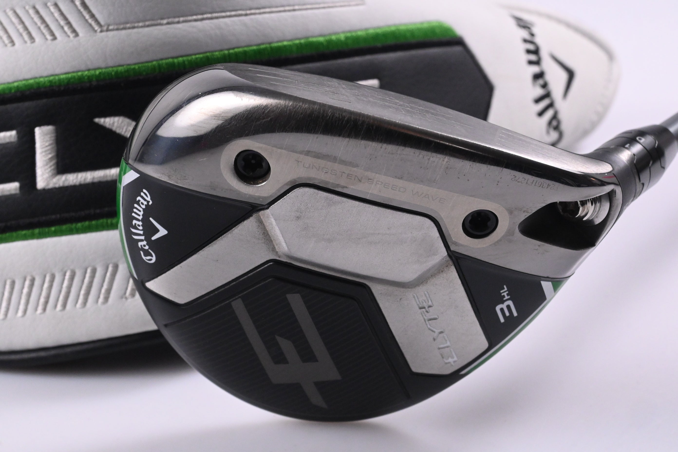 Callaway Elyte #3 Wood / 16.5 Degree / Stiff Flex Denali Charcoal 60 Shaft