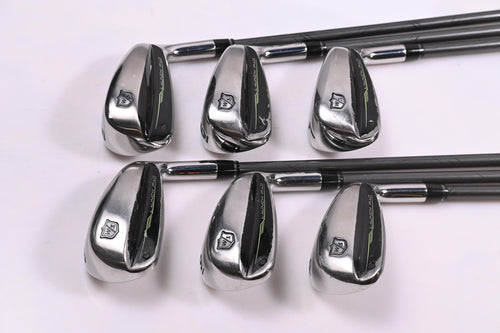 Wilson Launch Pad 2022 Irons / 5-PW / Regular Flex Evenflow 65 Shafts