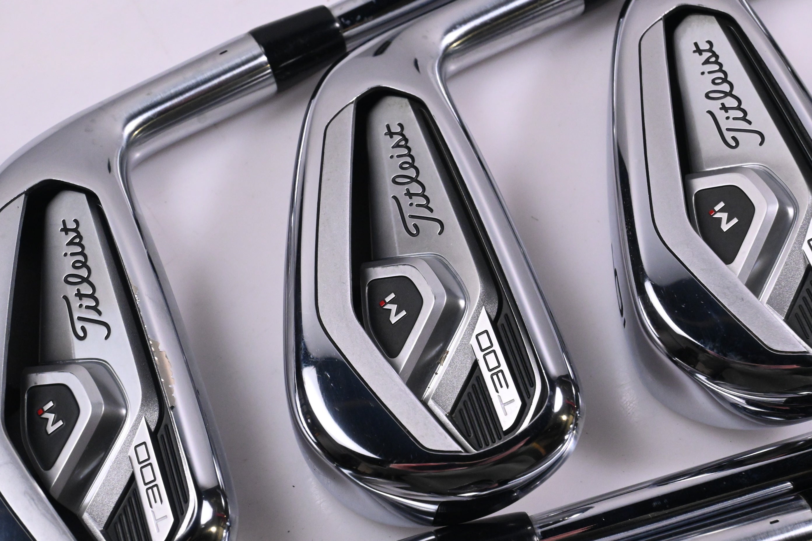 Titleist T300 2021 Irons / 4-PW+48° / Stiff Flex AMT Red S300 Shafts