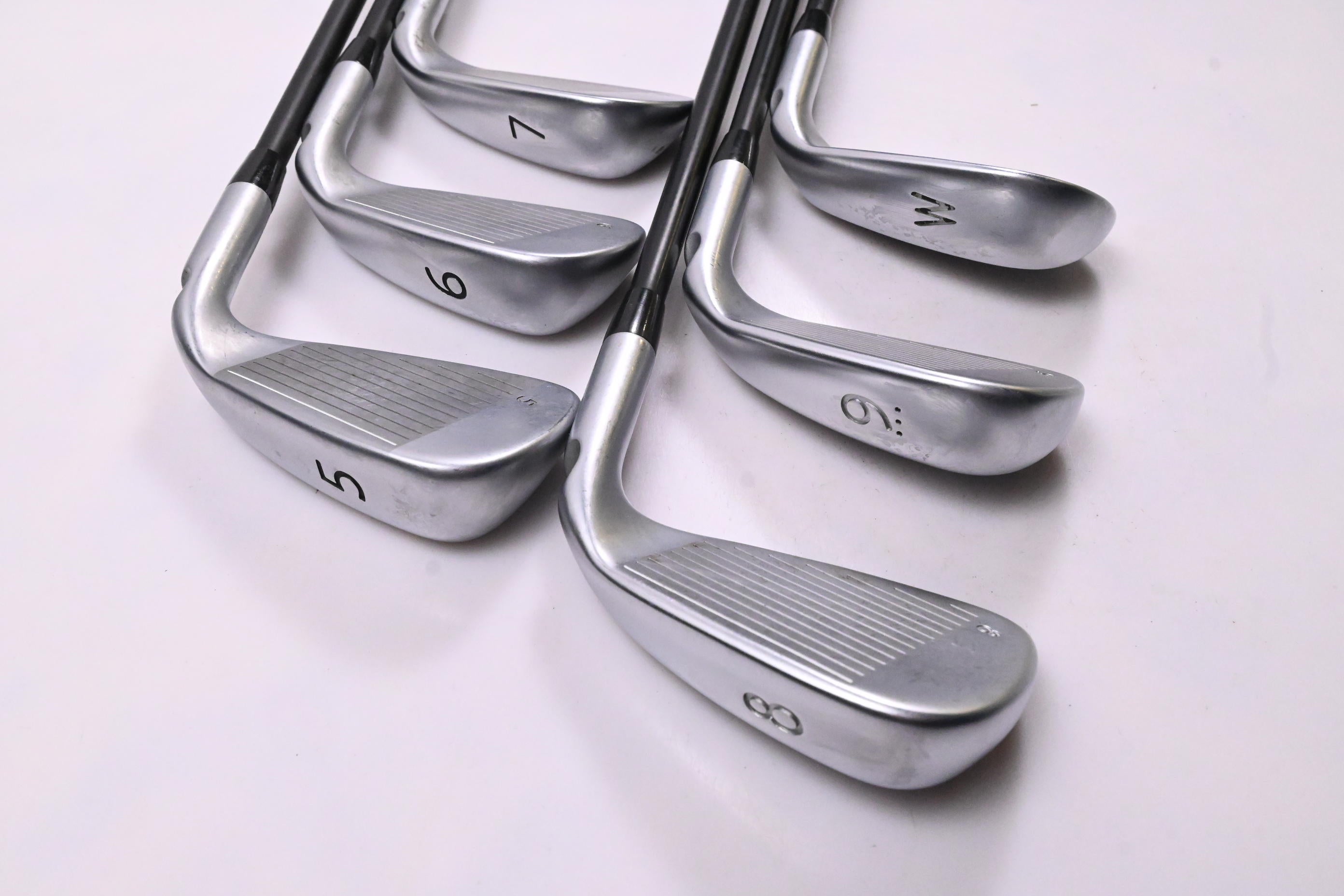 Left Hand Ping G400 Irons / 5-PW / Orange Dot / Senior Flex Ping Alta CB AWT