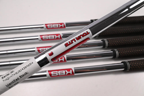 Left Hand Taylormade Qi Max Irons / 6-PW+GW / Regular Flex KBS Tour Lite Shafts
