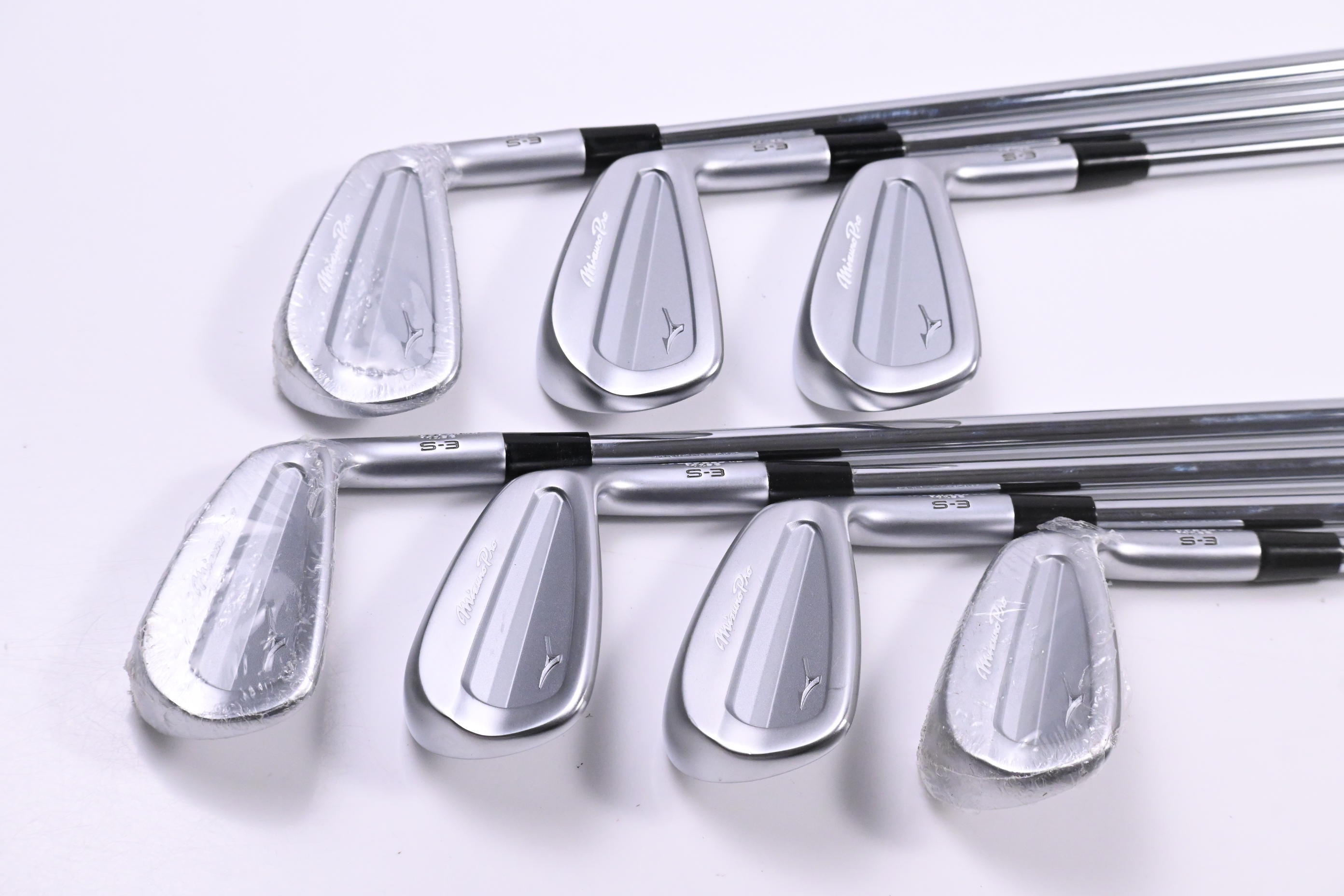 Mizuno Pro S-3 Irons / 4-PW / Stiff Flex Project X Preicision Shafts