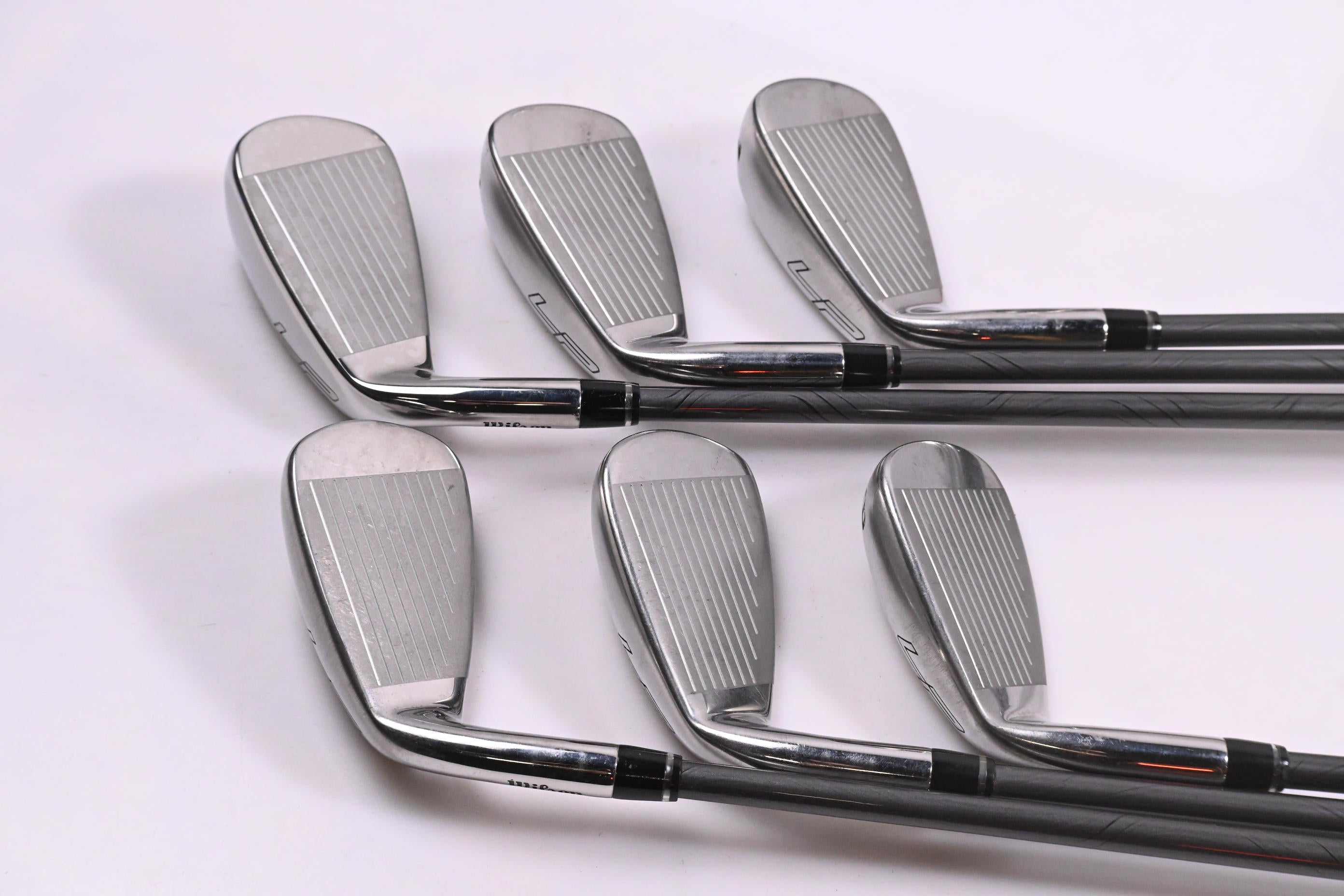 Wilson Launch Pad 2022 Irons / 5-PW / Regular Flex Evenflow 65 Shafts