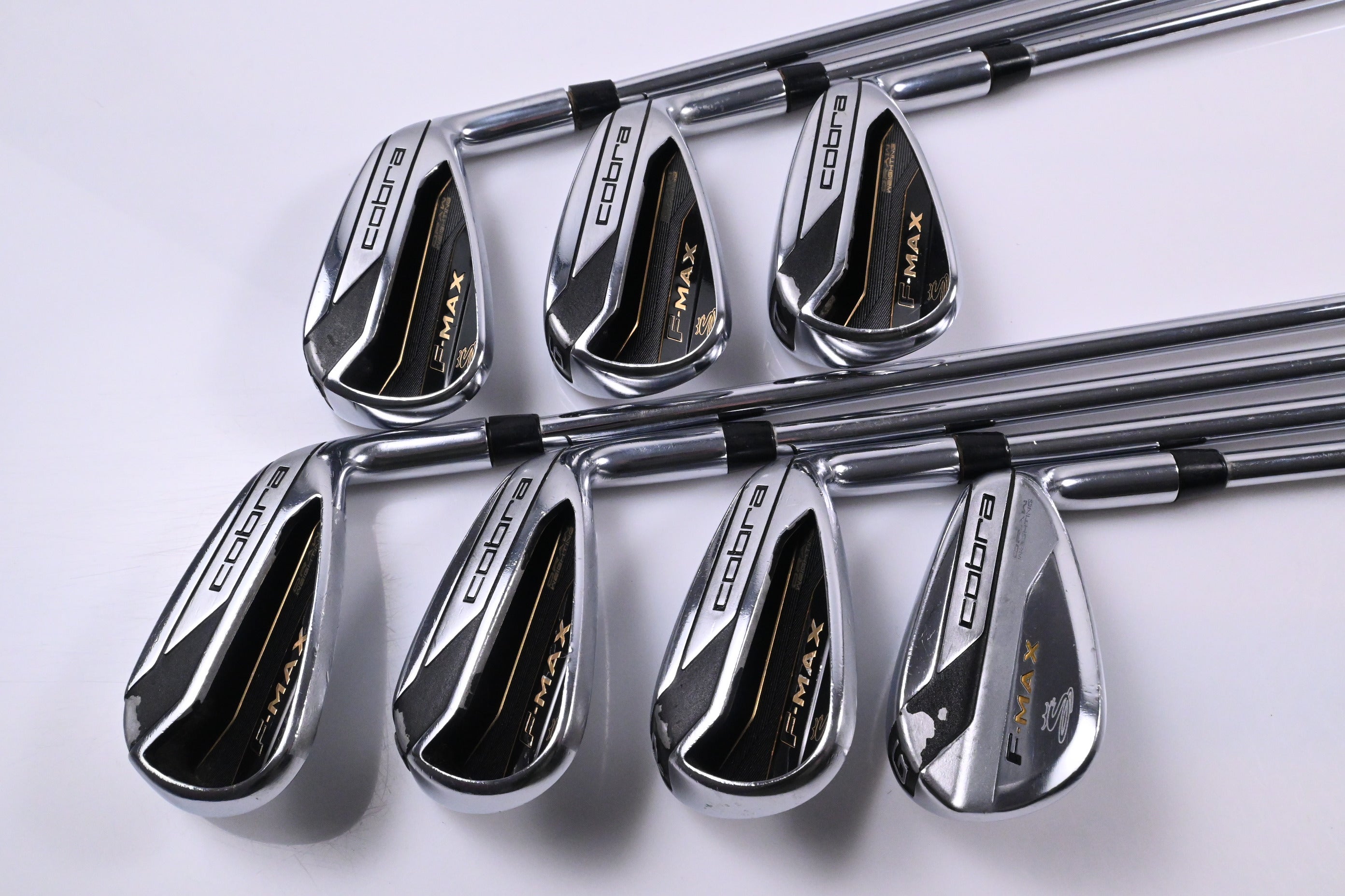 Cobra F-Max Irons / 5-PW / Regular Flex Cobra Shafts