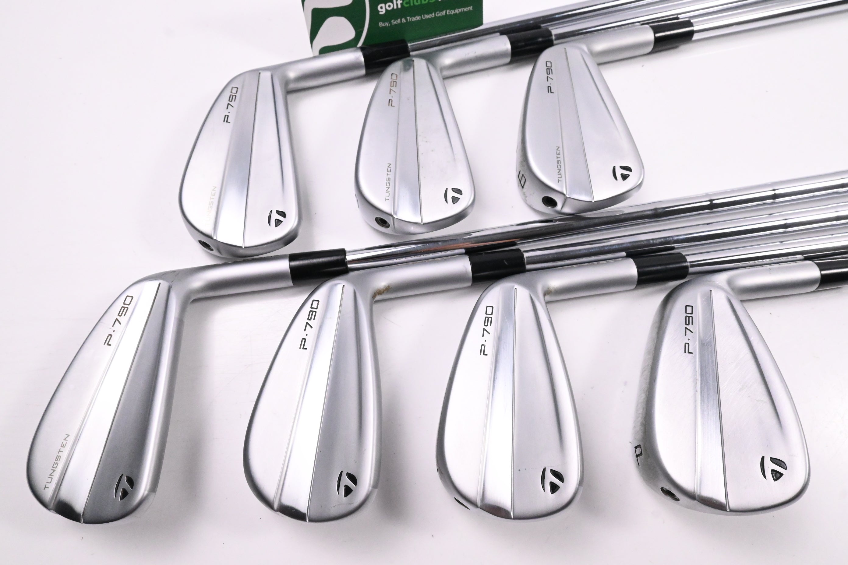 Taylormade P790 2023 Irons / 4-PW / Stiff Flex KBS Tour Shafts