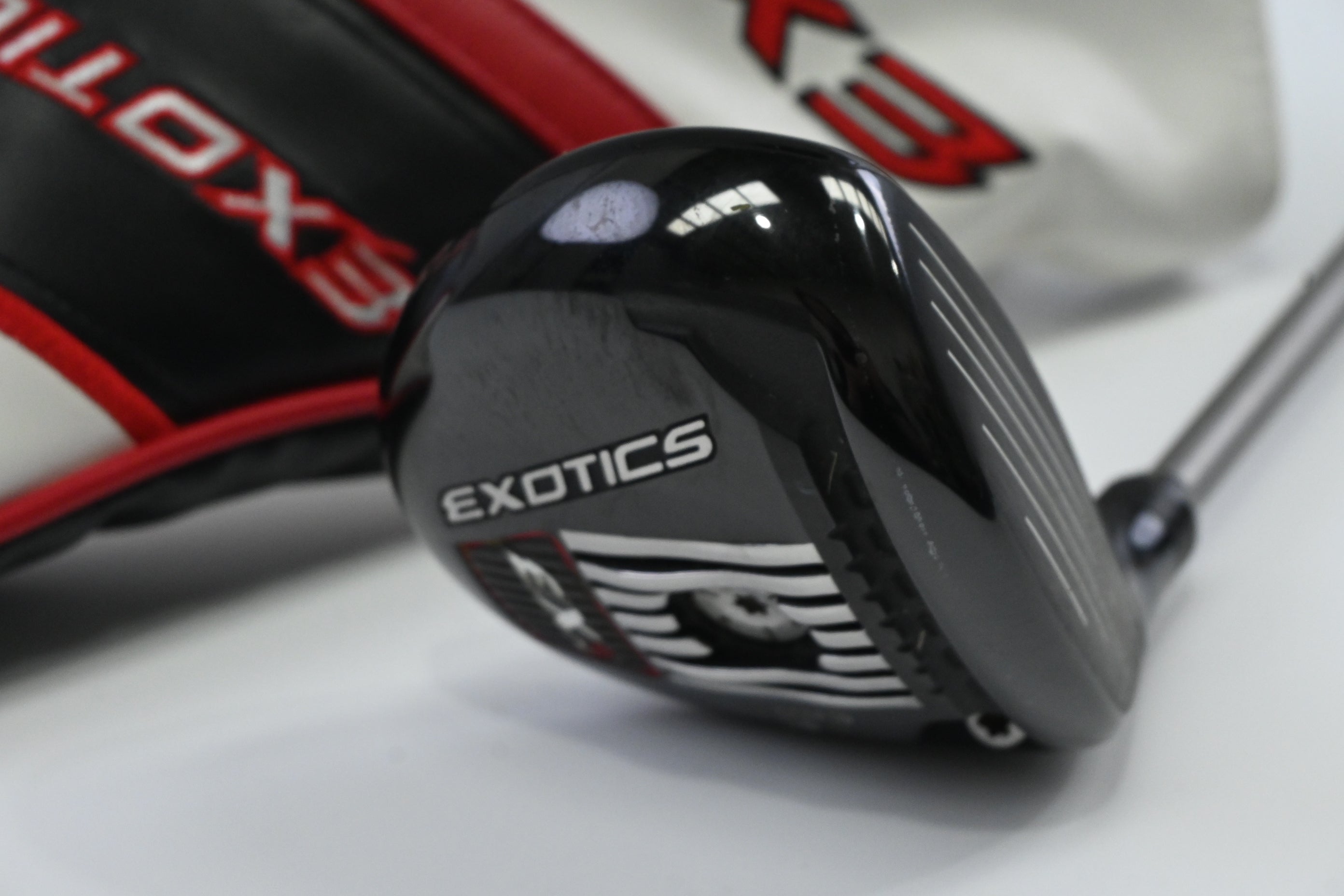 Tour Edge Exotics EX 9 #3 Wood / 15 Degree / Stiff Flex Diamana S+ 60 Shaft