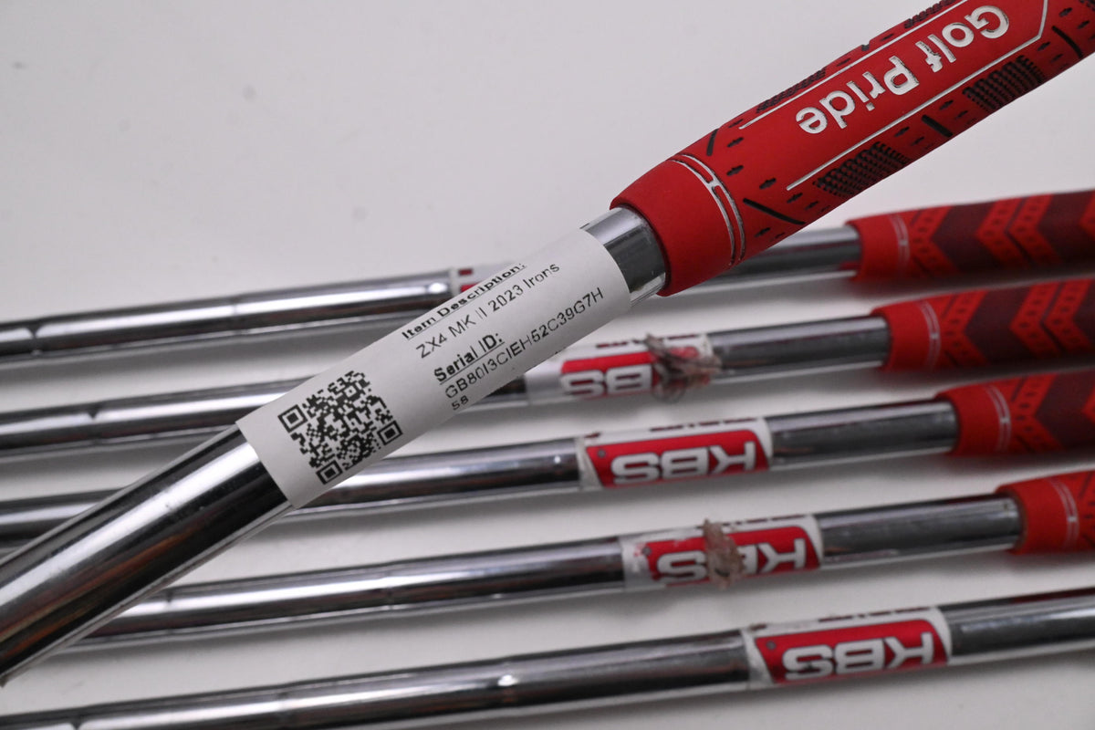 Srixon ZX4 MK II Irons / 5-PW / Regular Flex KBS Tour Lite Shafts