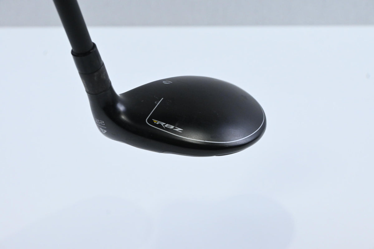 Taylormade RBZ Black #4 Hybrid / 22 Degree / Regular Flex Rocketfuel 65 Shaft