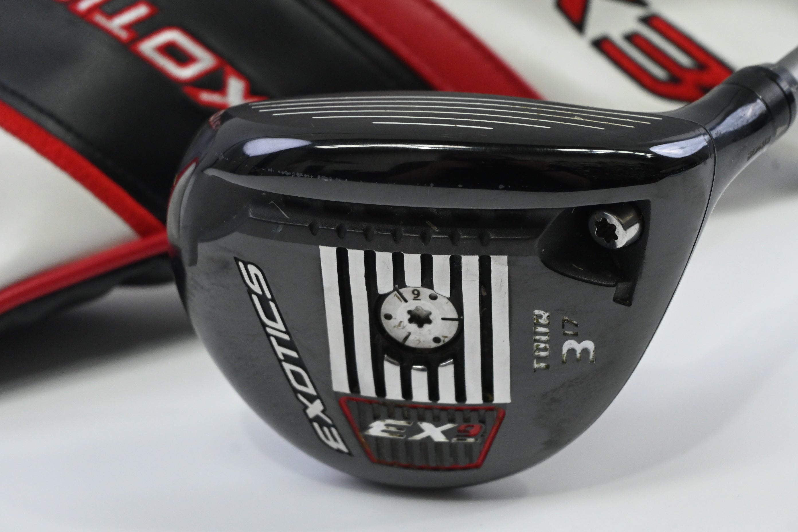 Tour Edge Exotics EX 9 #3 Wood / 15 Degree / Stiff Flex Diamana S+ 60 Shaft