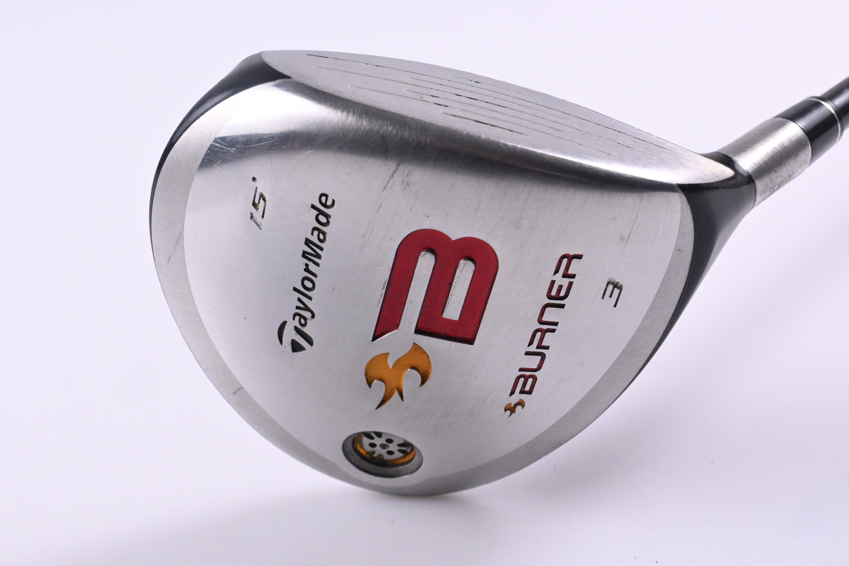 Taylormade Burner 2008 #3 Wood / 15 Degree / Regular Flex Taylormade Reax 49