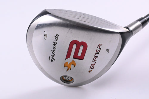 Taylormade Burner 2008 #3 Wood / 15 Degree / Regular Flex Taylormade Reax 49