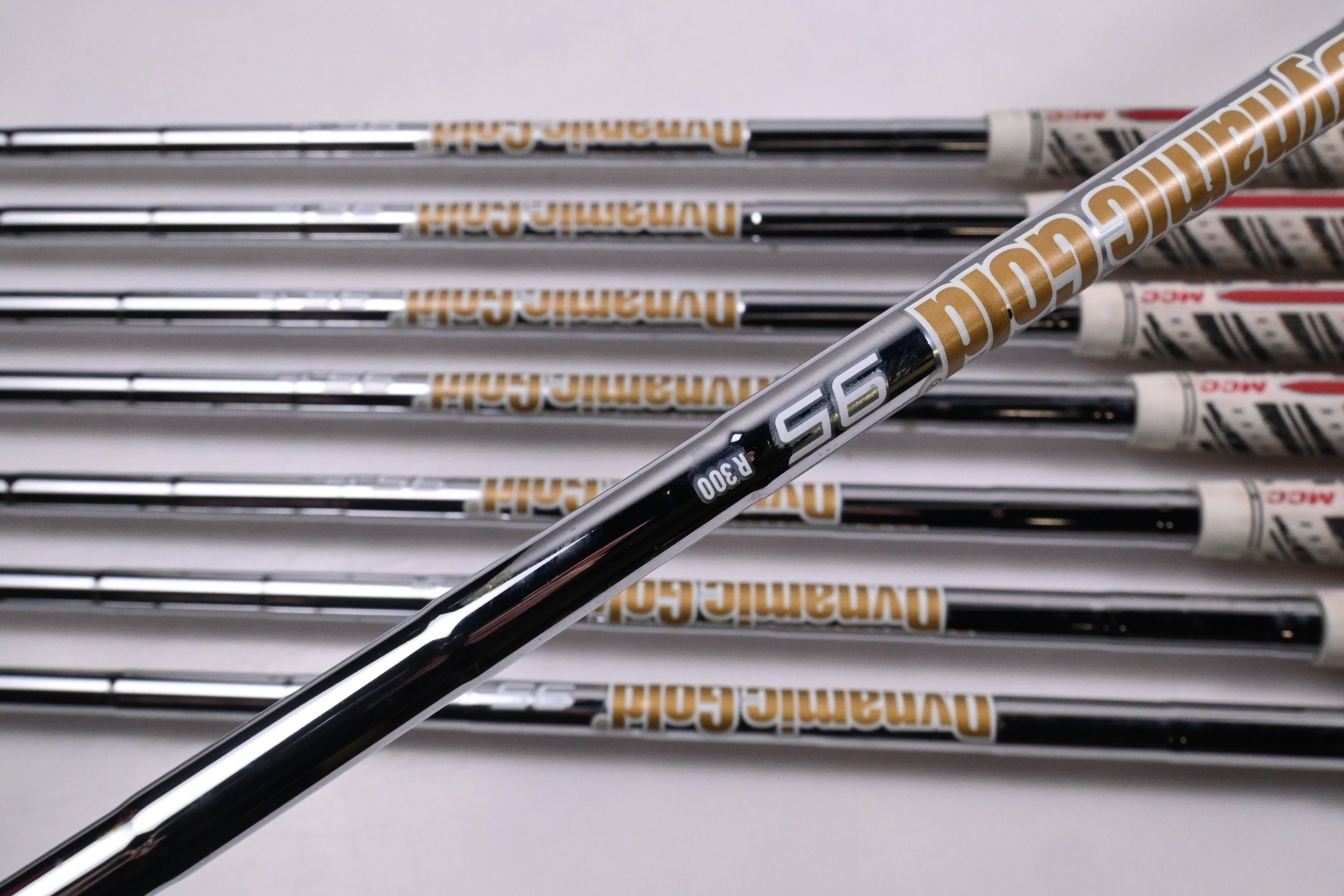 Left Hand Mizuno Pro 245 Irons / 4-PW+GW / Regular Flex Dynamic Gold 95 R300