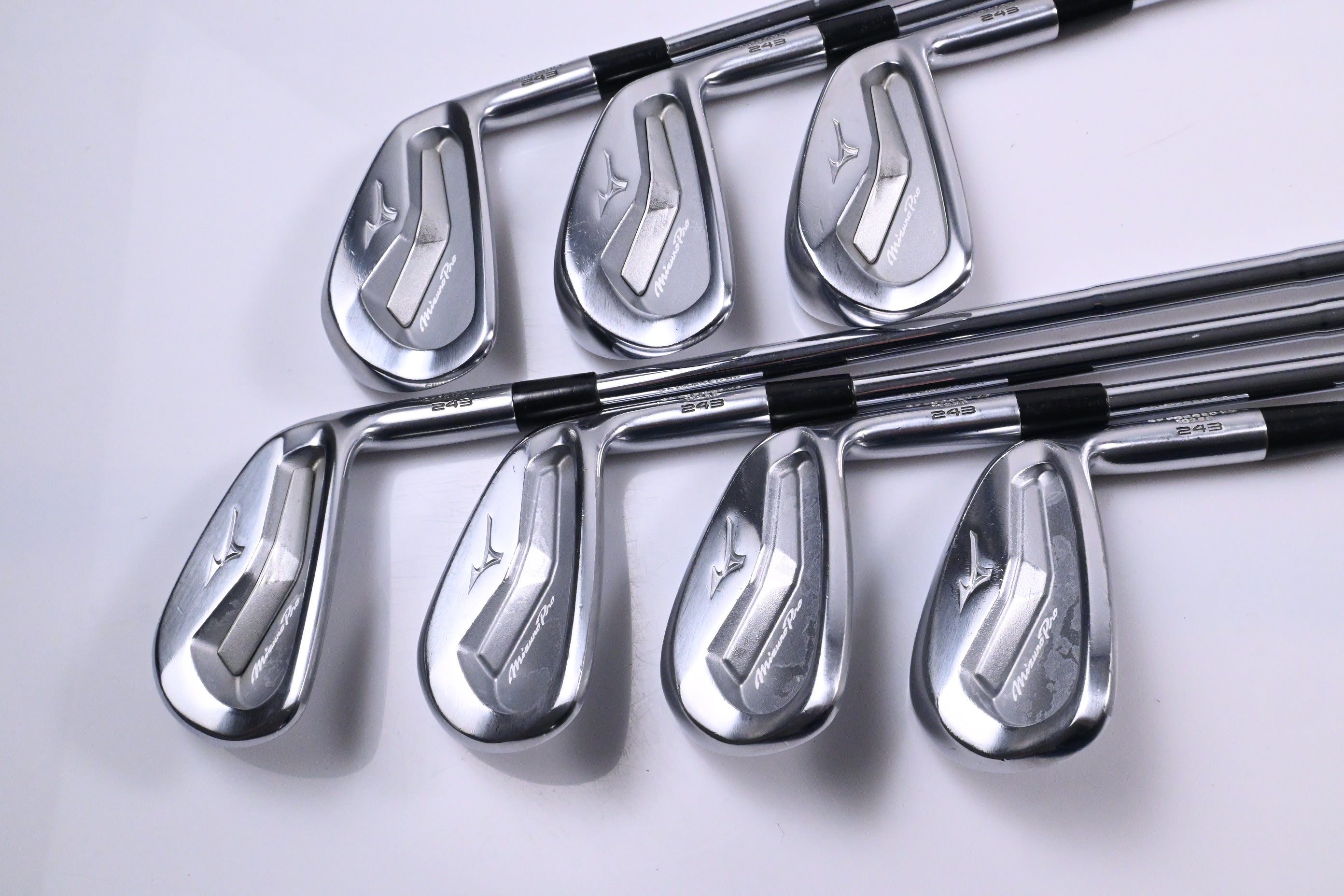 Mizuno Pro 243 Irons / 4-PW / Stiff Flex Dynamic Gold Mid 115 S300 Shafts