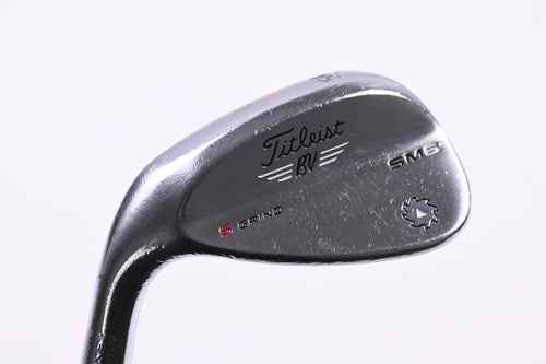 Left Hand Titleist Vokey SM6 Sand Wedge / 54 Degree / Wedge Flex Steel Shaft