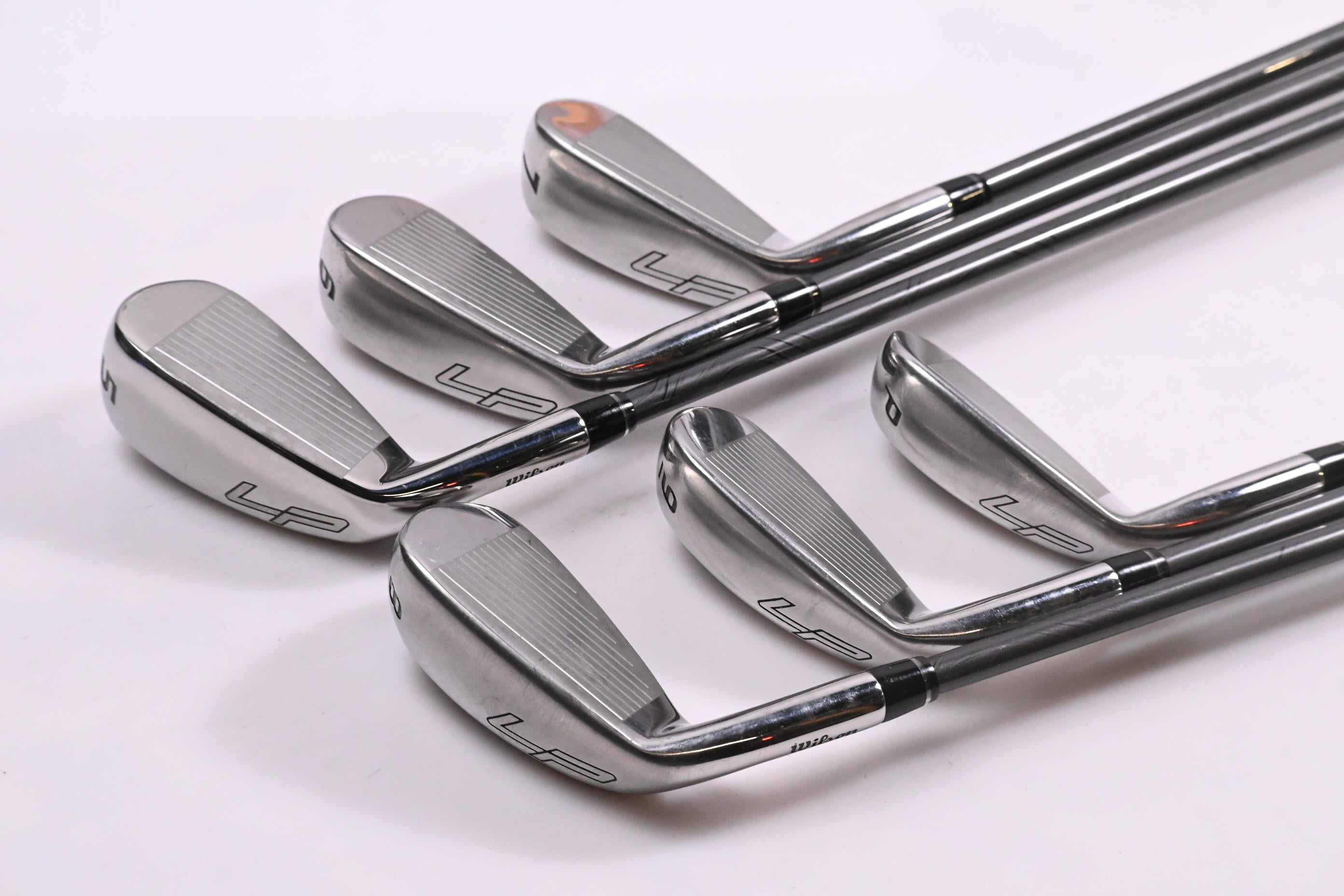Wilson Launch Pad 2022 Irons / 5-PW / Regular Flex Evenflow 65 Shafts