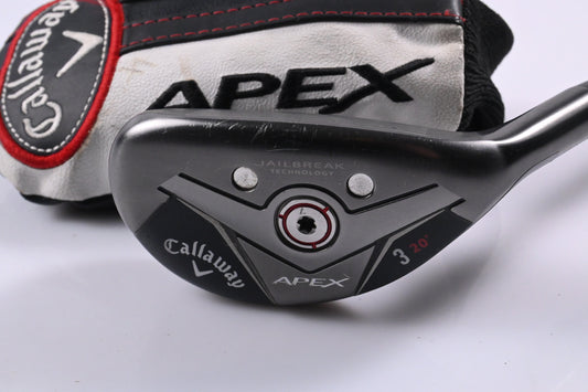 Callaway Apex #3 Hybrid / 20 Degree / Regular Flex Project X Catalyst 70 Shaft