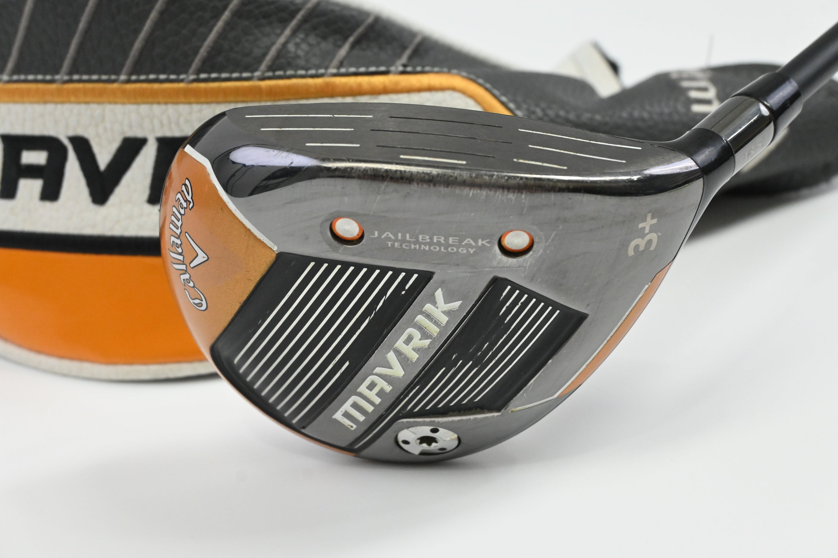 Callaway Mavrik #3+ Wood / 13.5 Degree / Stiff Flex Aldila Rogue Black 70 Shaft