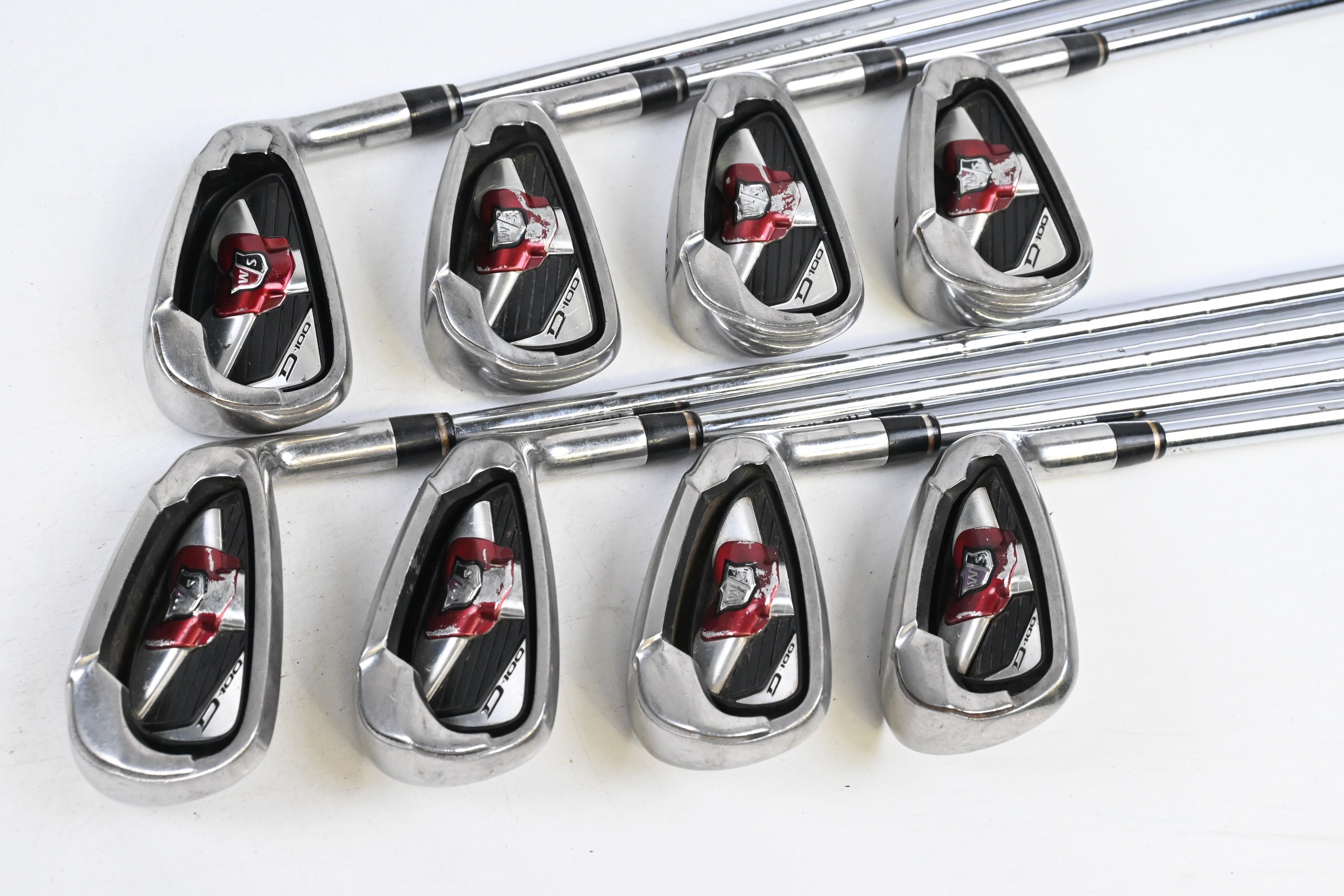 Wilson D100 Irons / 4-PW+SW / Uniflex SL85 Shafts