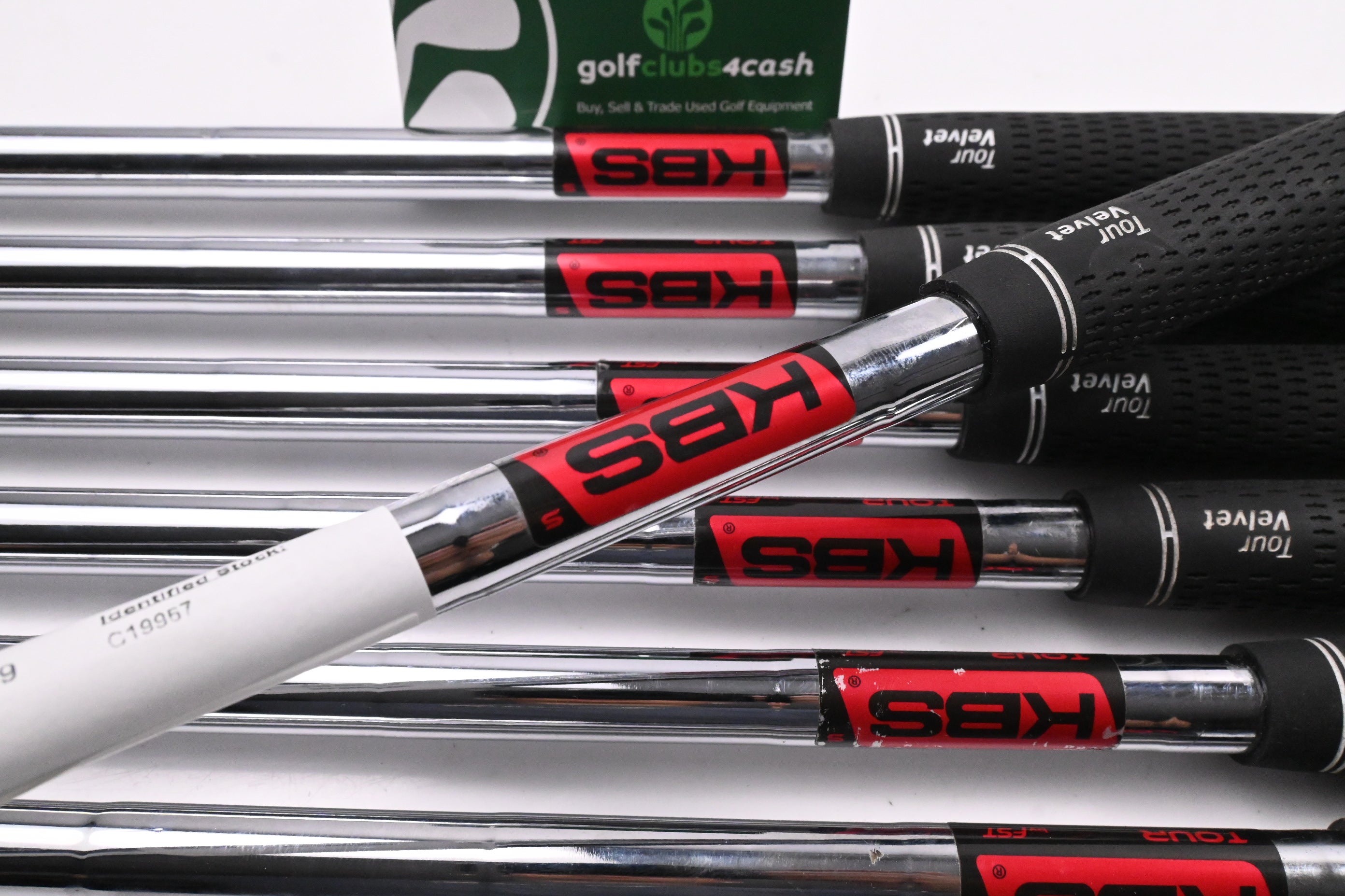 Taylormade P790 2023 Irons / 4-PW / Stiff Flex KBS Tour Shafts