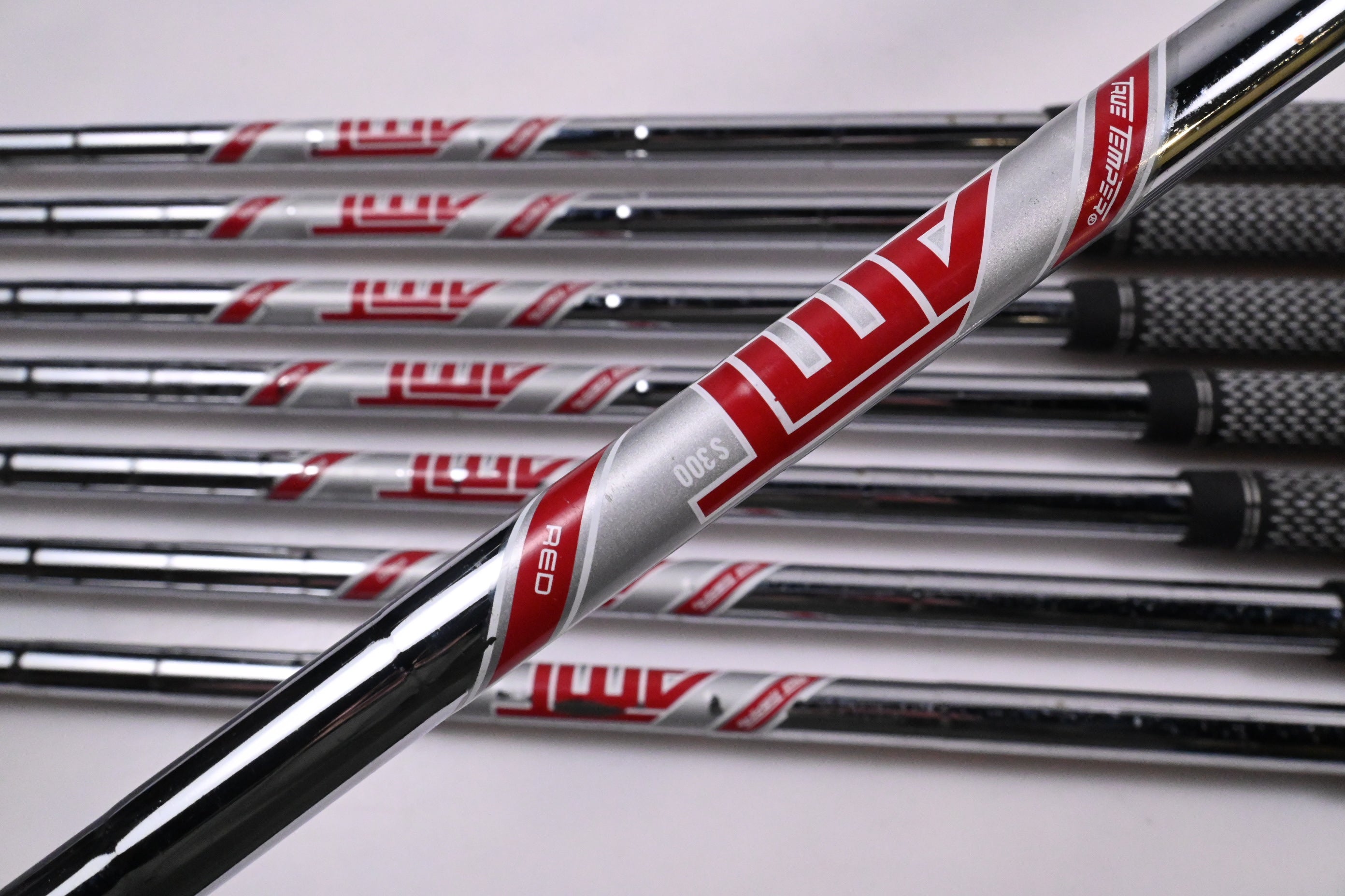 Titleist T300 2021 Irons / 4-PW+48° / Stiff Flex AMT Red S300 Shafts