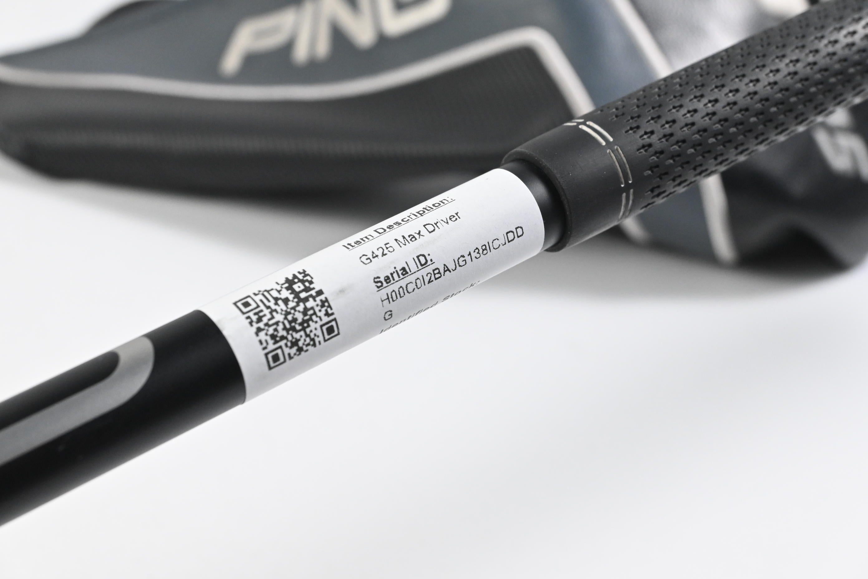 Ping G425 Max Driver / 9 Degree / Regular Flex Ping Alta CB Slate 55 Shaft