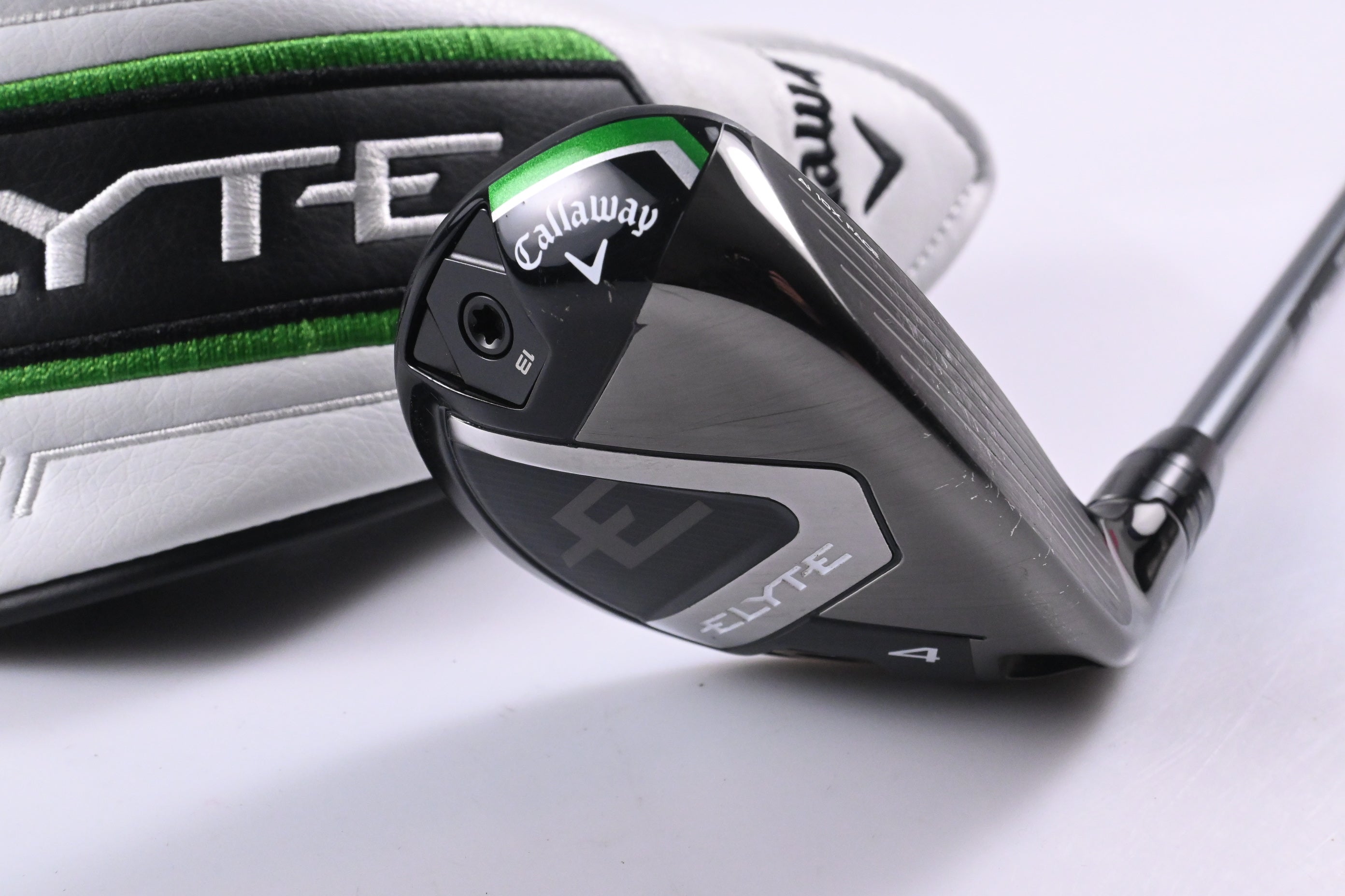 Callaway Elyte #4 Hybrid / 22 Degree / Stiff Flex Denali Charcoal 70 Shaft