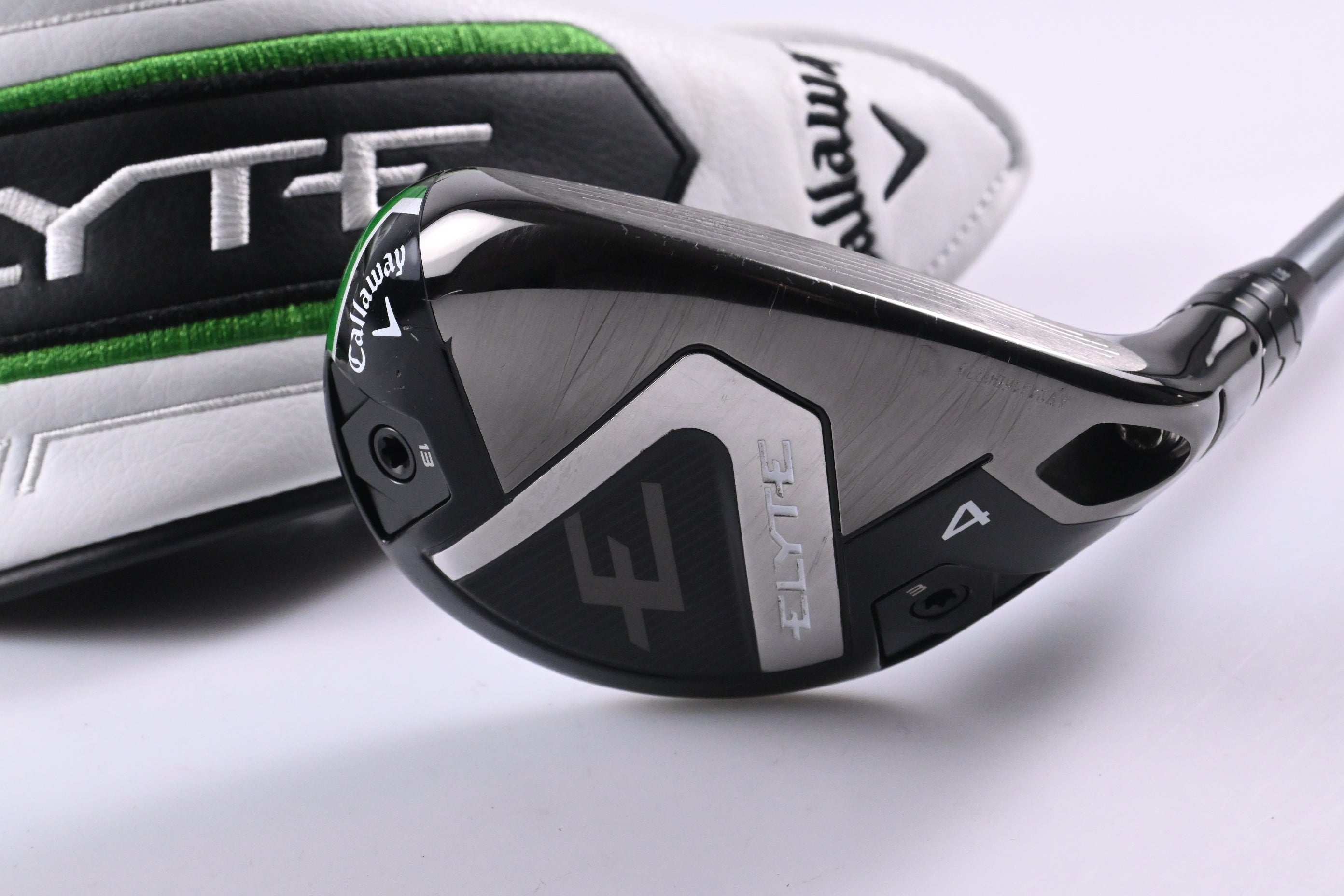 Callaway Elyte #4 Hybrid / 22 Degree / Stiff Flex Denali Charcoal 70 Shaft