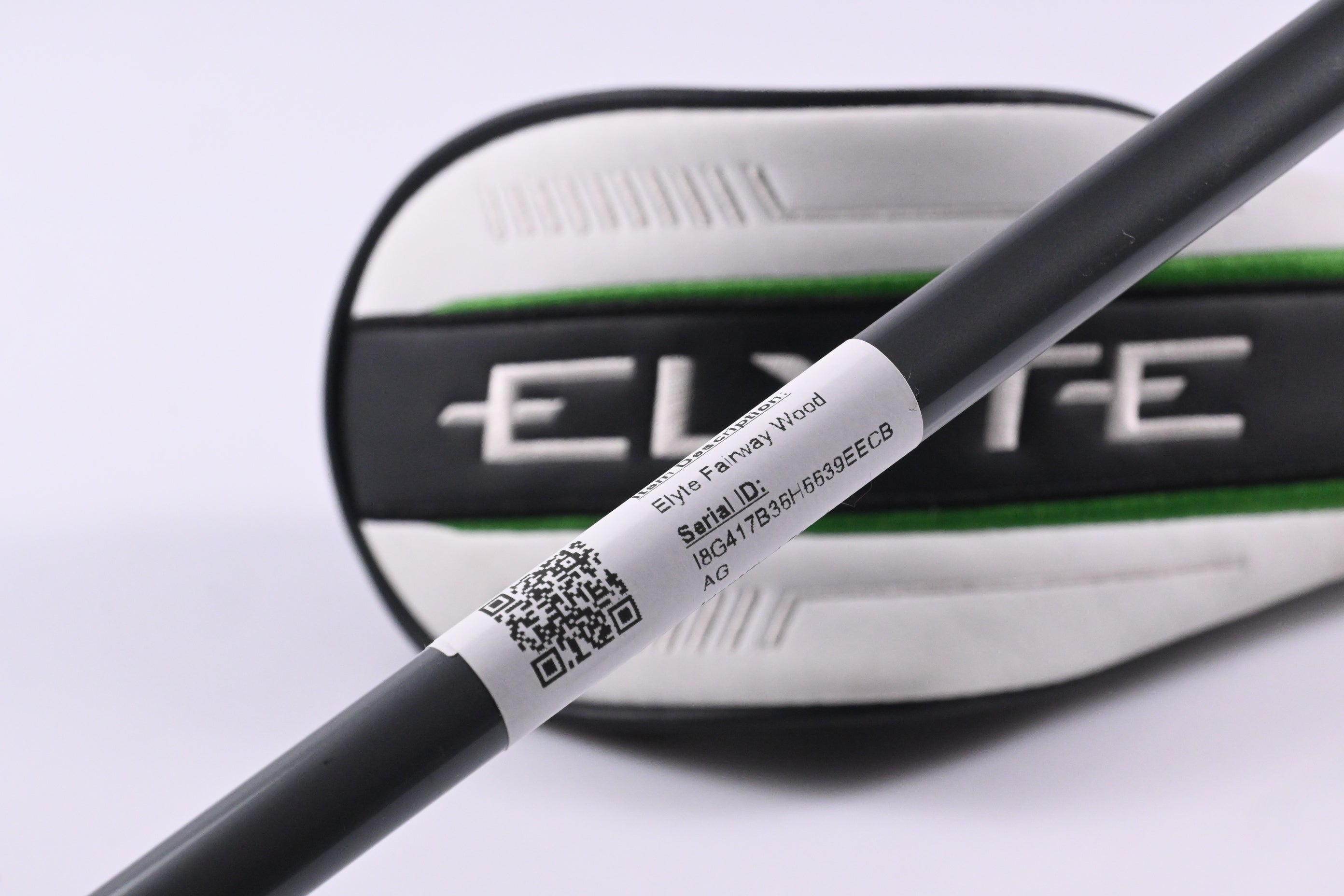 Callaway Elyte #3 Wood / 16.5 Degree / Stiff Flex Denali Charcoal 60 Shaft