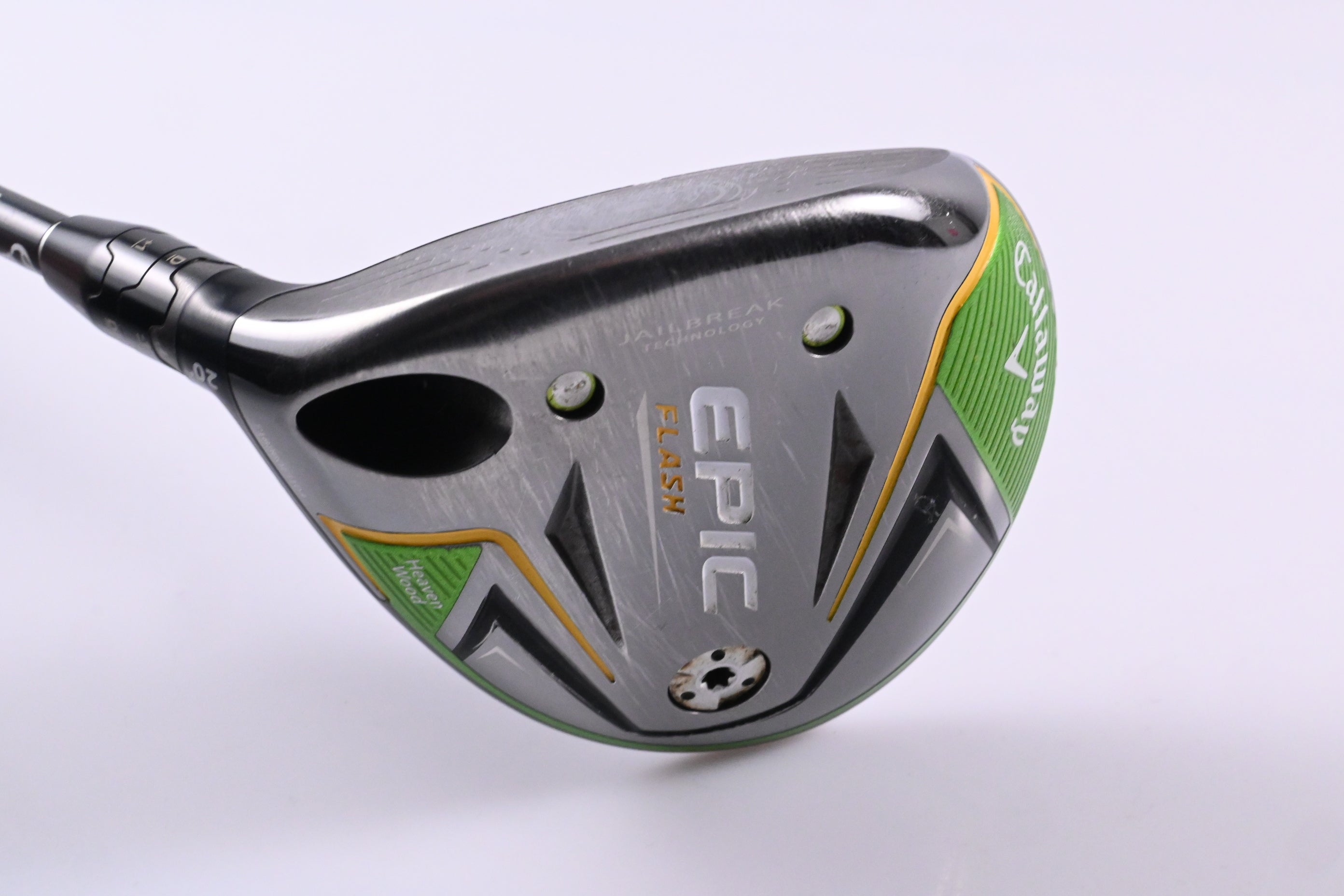 Left Hand Callaway Epic Flash Heaven Wood / 20 Degree / Regular Flex Evenflow 55