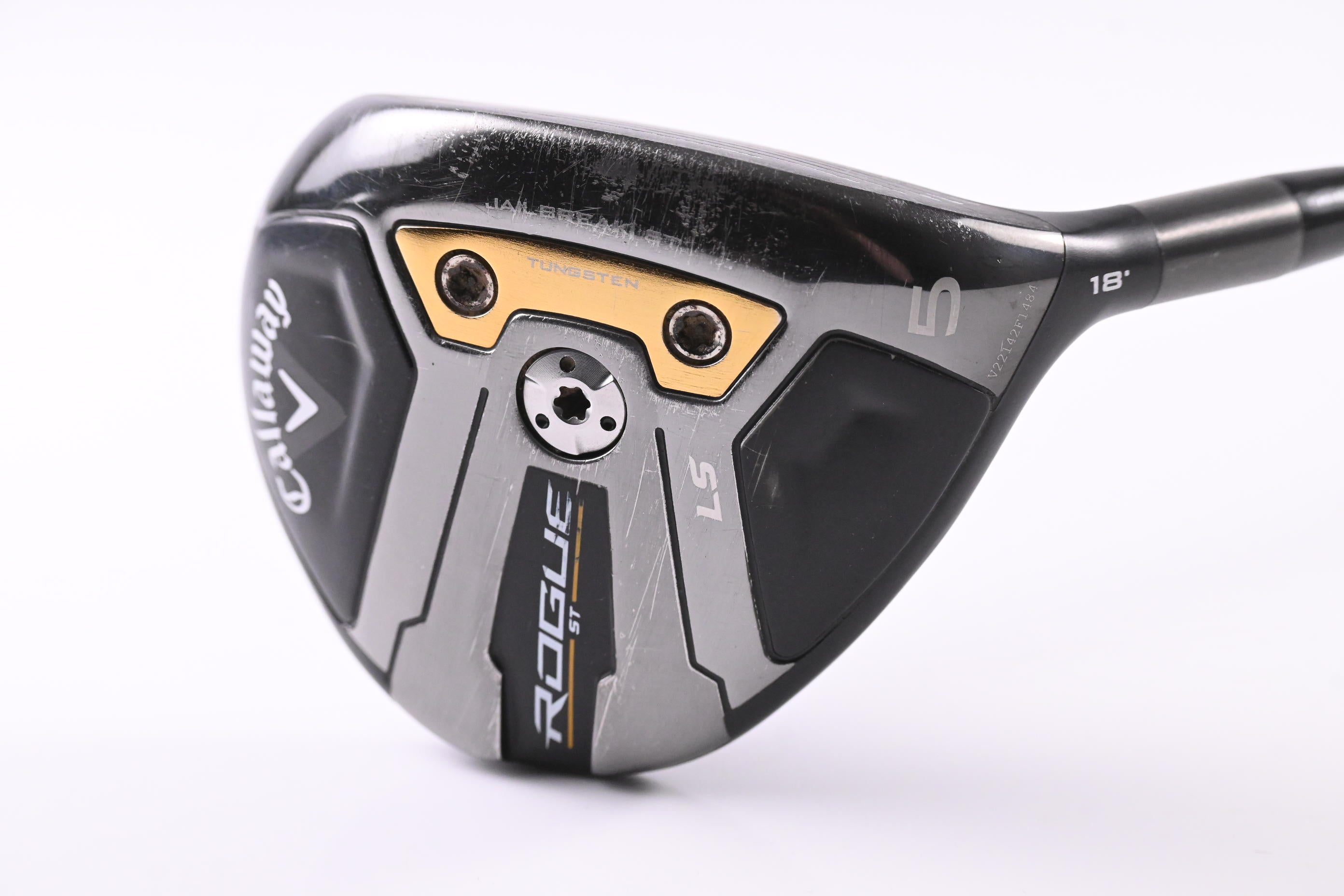 Callaway Rogue ST LS #5 Wood / 18 Degree / Stiff Flex Tensei AV White 75 Shaft