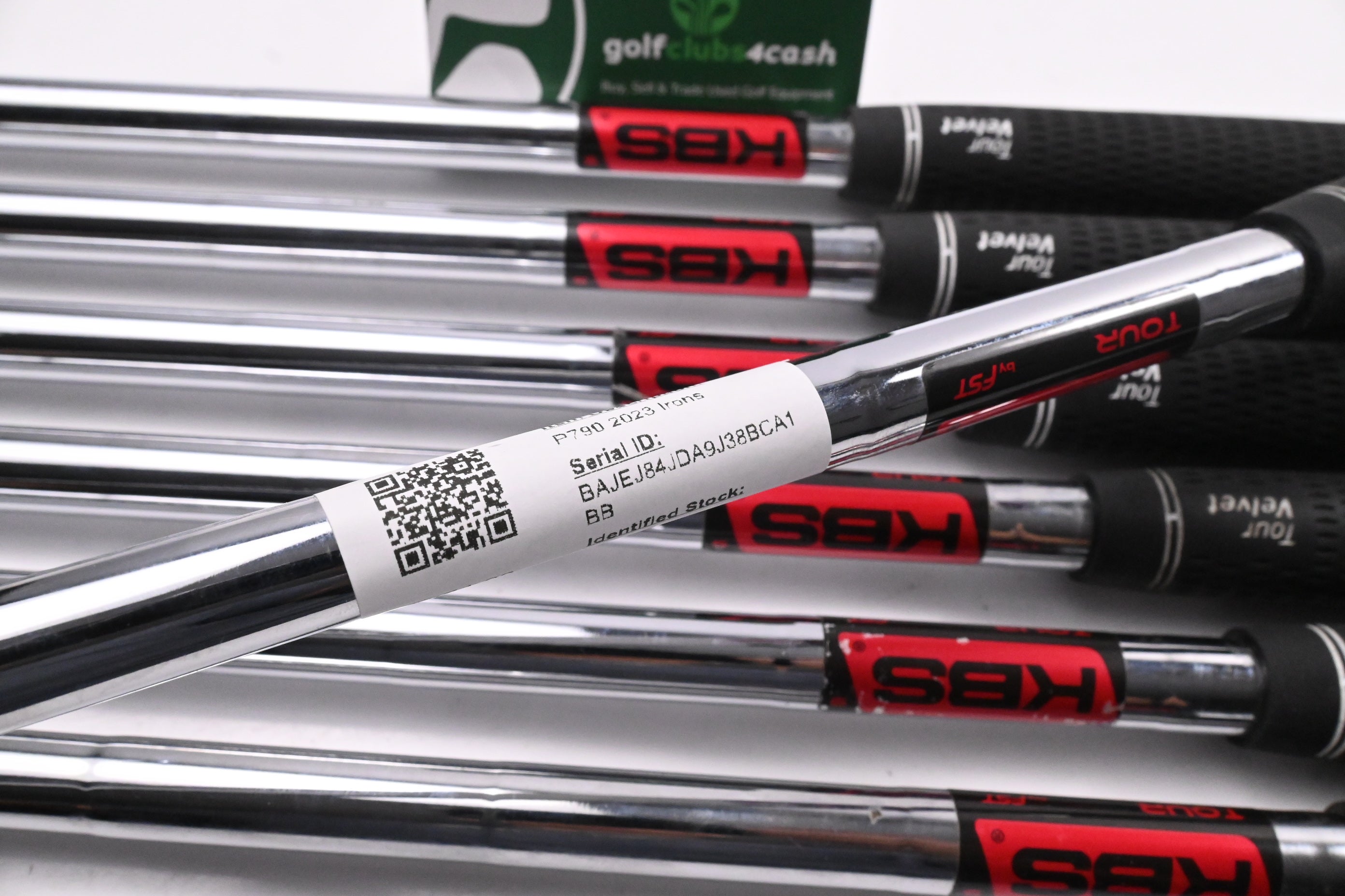 Taylormade P790 2023 Irons / 4-PW / Stiff Flex KBS Tour Shafts