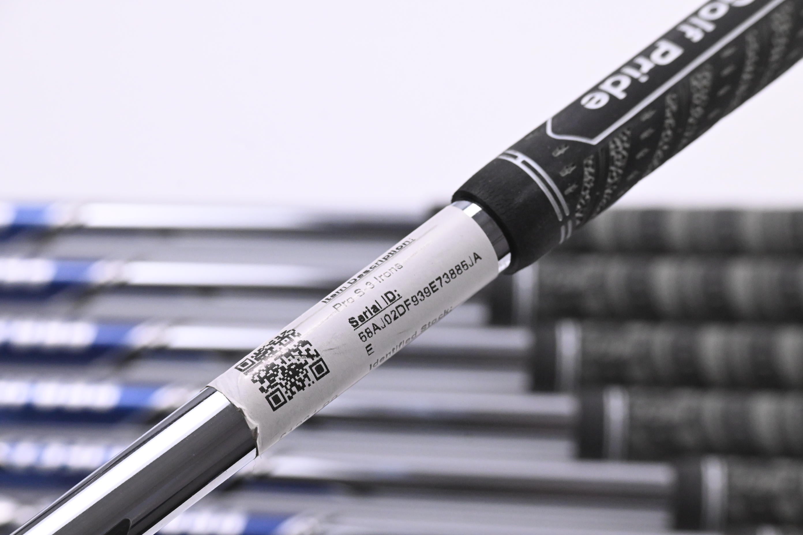 Mizuno Pro S-3 Irons / 4-PW / Stiff Flex Project X Preicision Shafts