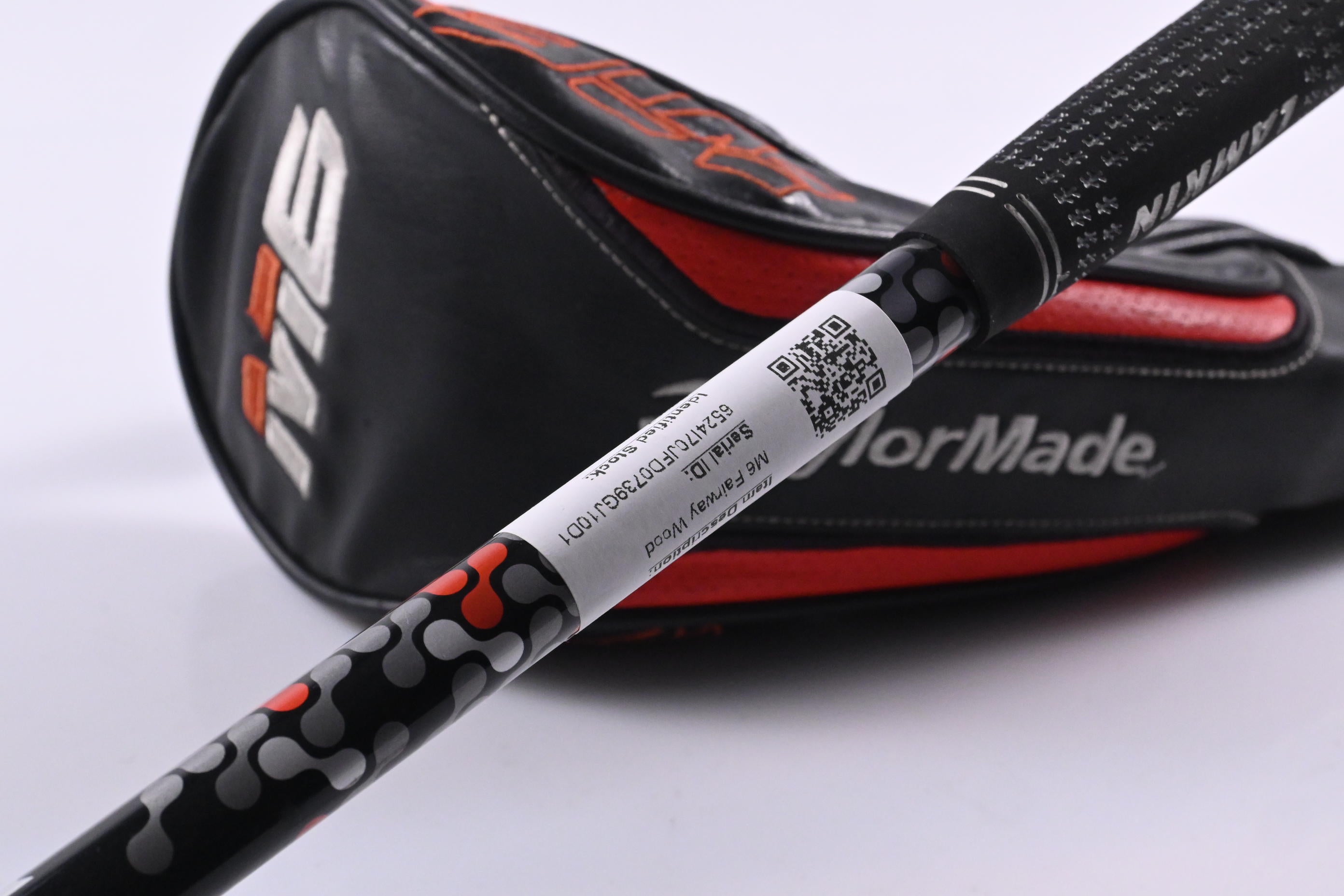 Taylormade M6 #3 Wood / 15 Degree / Stiff Flex Fujikura Atmos Orange 6 Shaft