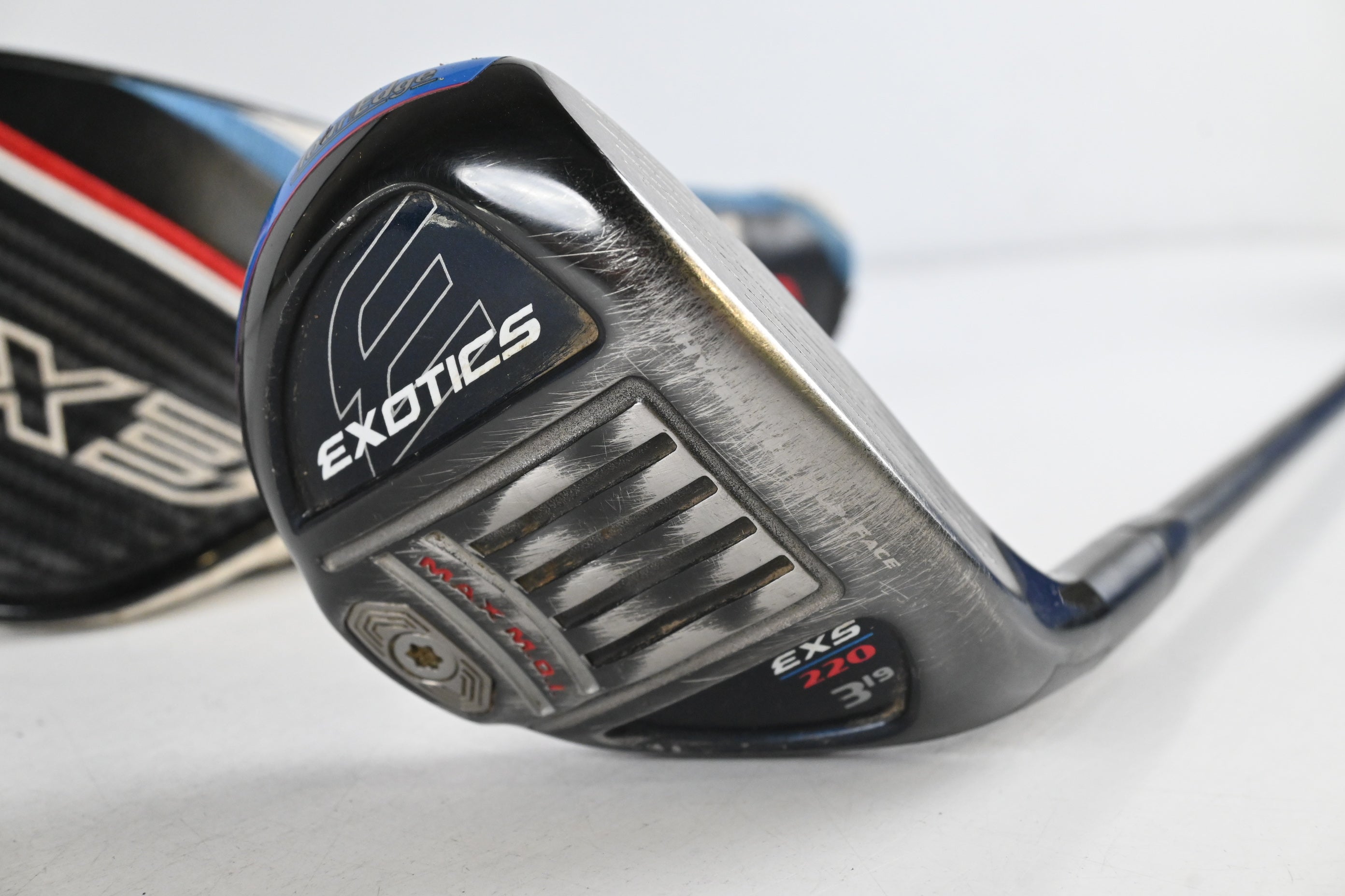 Tour Edge EXS 220 #3 Hybrid / 19 Degree / Regular Flex KBS TGI 70 Shaft