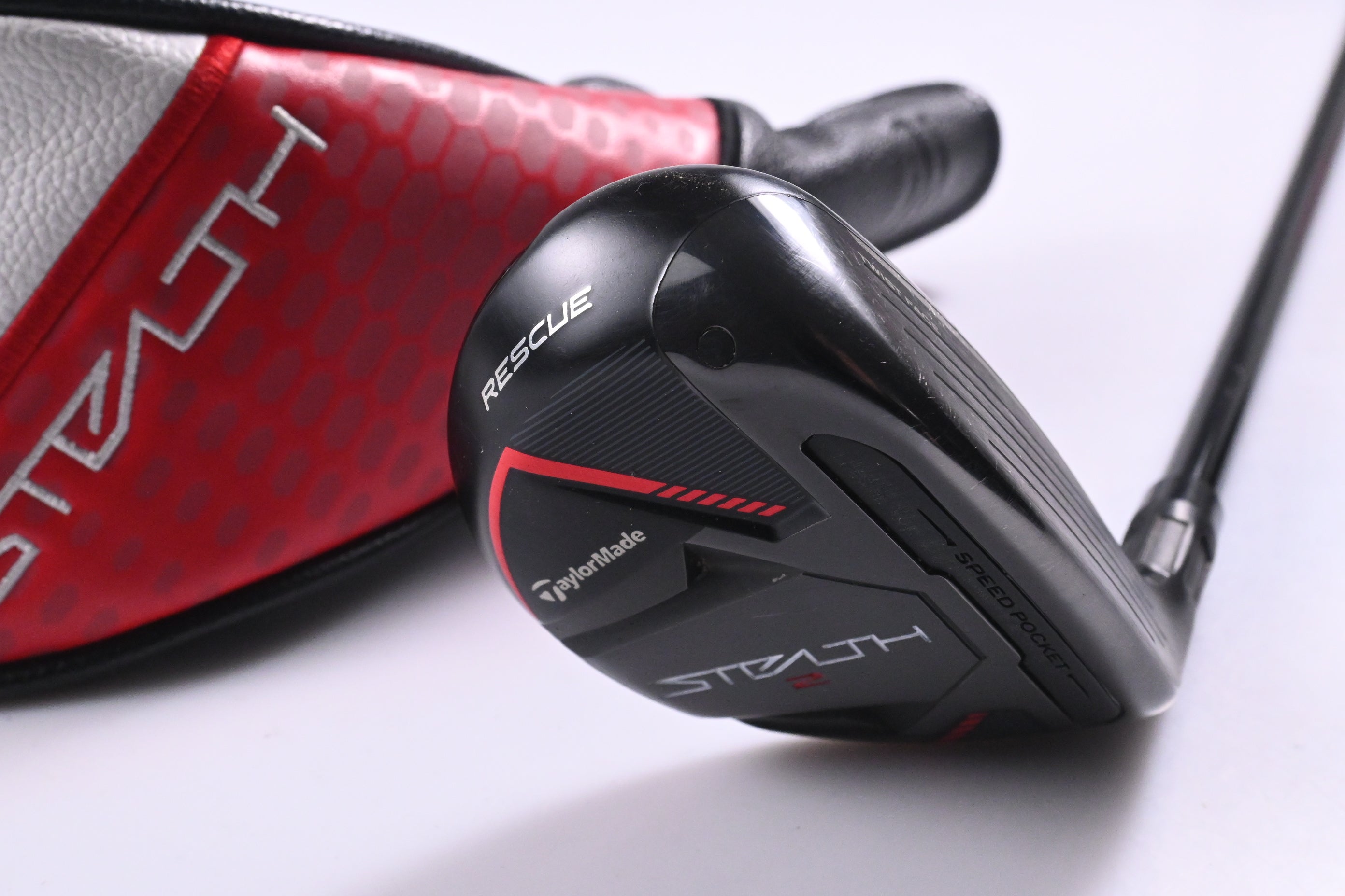 Taylormade Stealth 2 #3 Hybrid / 19 Degree / Stiff Flex Ventus TR Red 7 Shaft