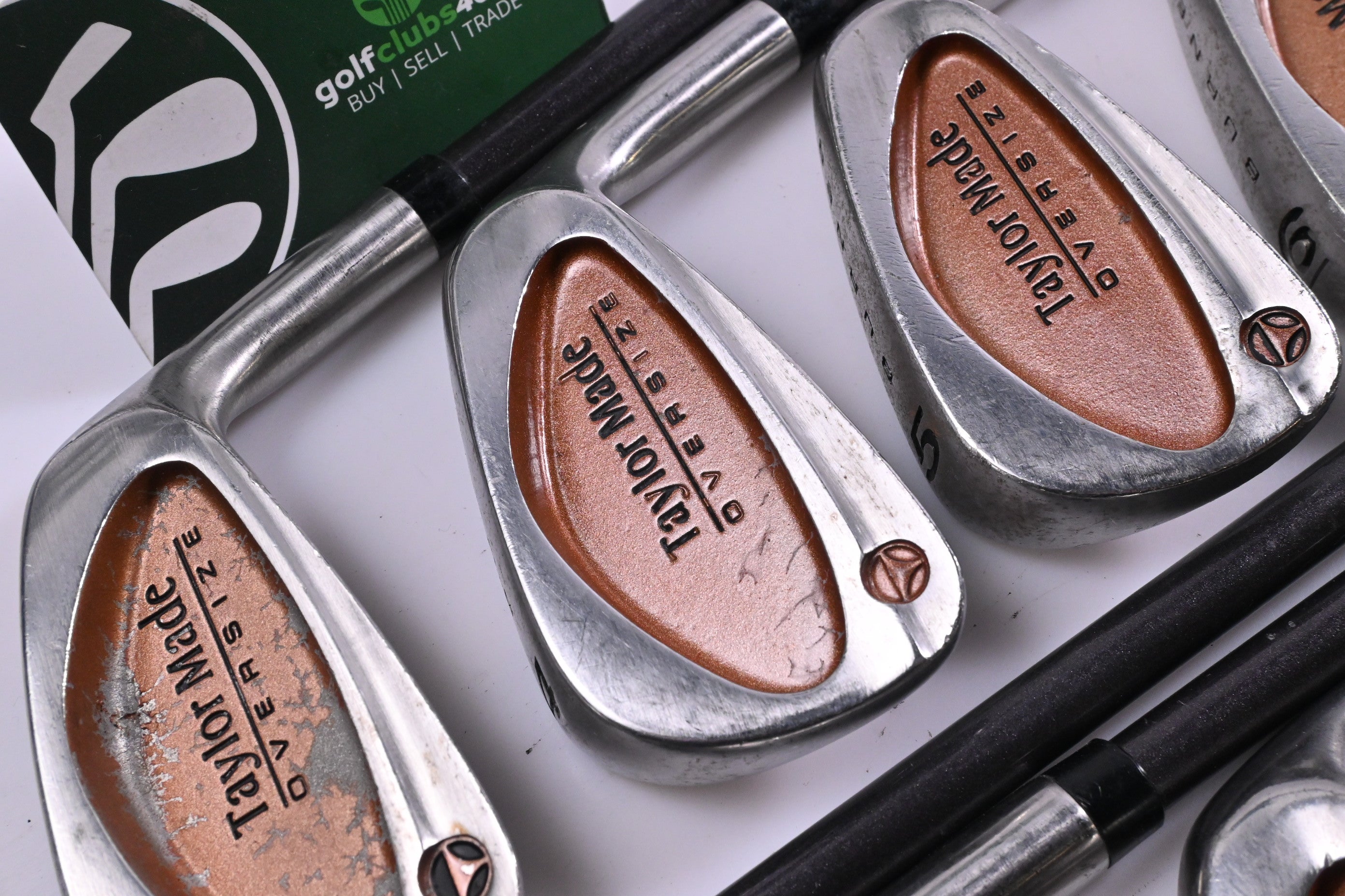 Taylormade Burner Oversize Irons / 3-PW+SW / Stiff Flex Taylormade Bubble 90