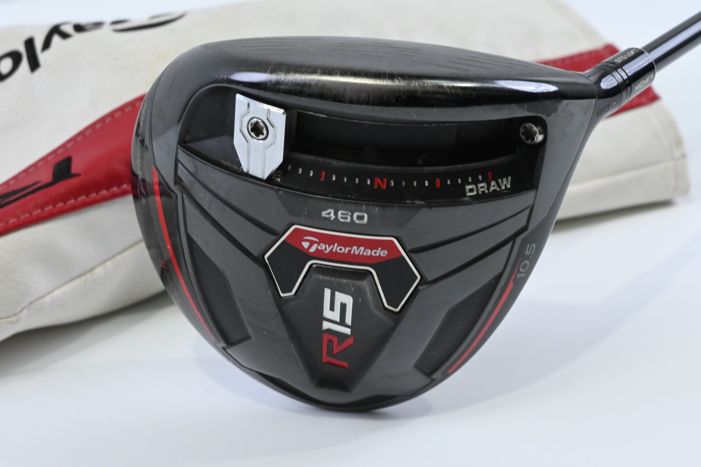 Taylormade R15 Black Driver / 10.5 Degree / Regular Flex Fujikura Speeder 57