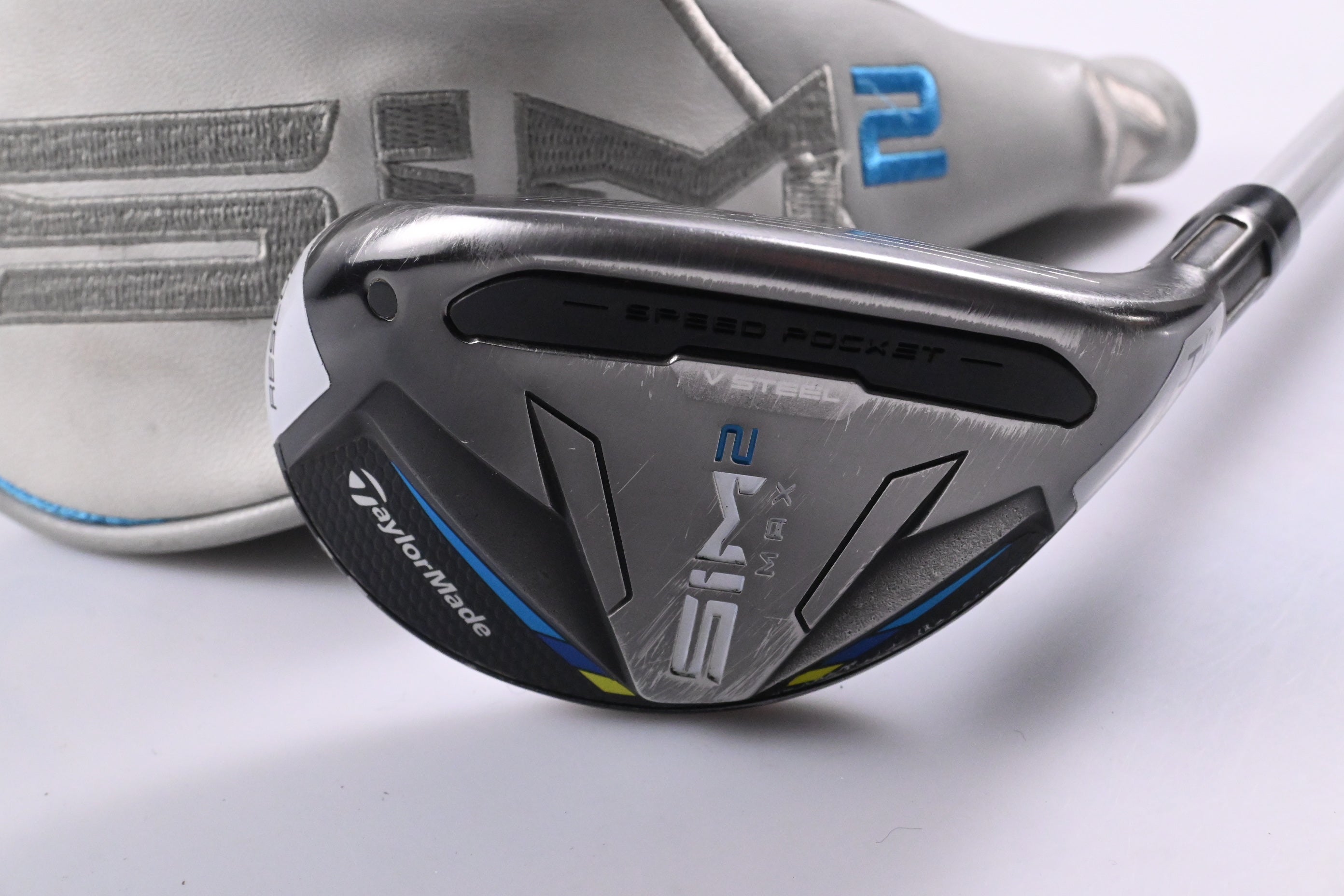 Ladies Taylormade SIM2 Max #4 Hybrid / 22 Degree / Ladies Flex Aldila NV 45 Shaft