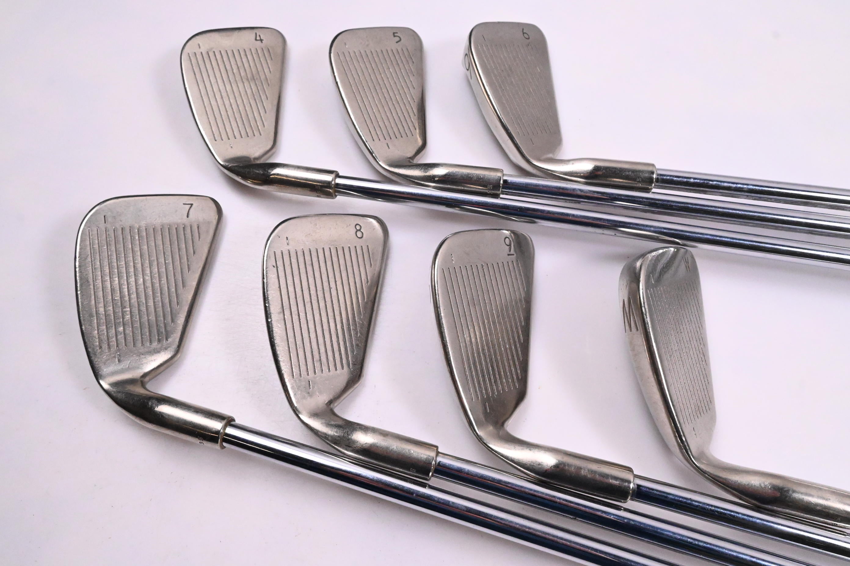 Ping ISI Karsten Nickel Irons / 4-PW / Red Dot / Regular Flex Ping Cushin JZ