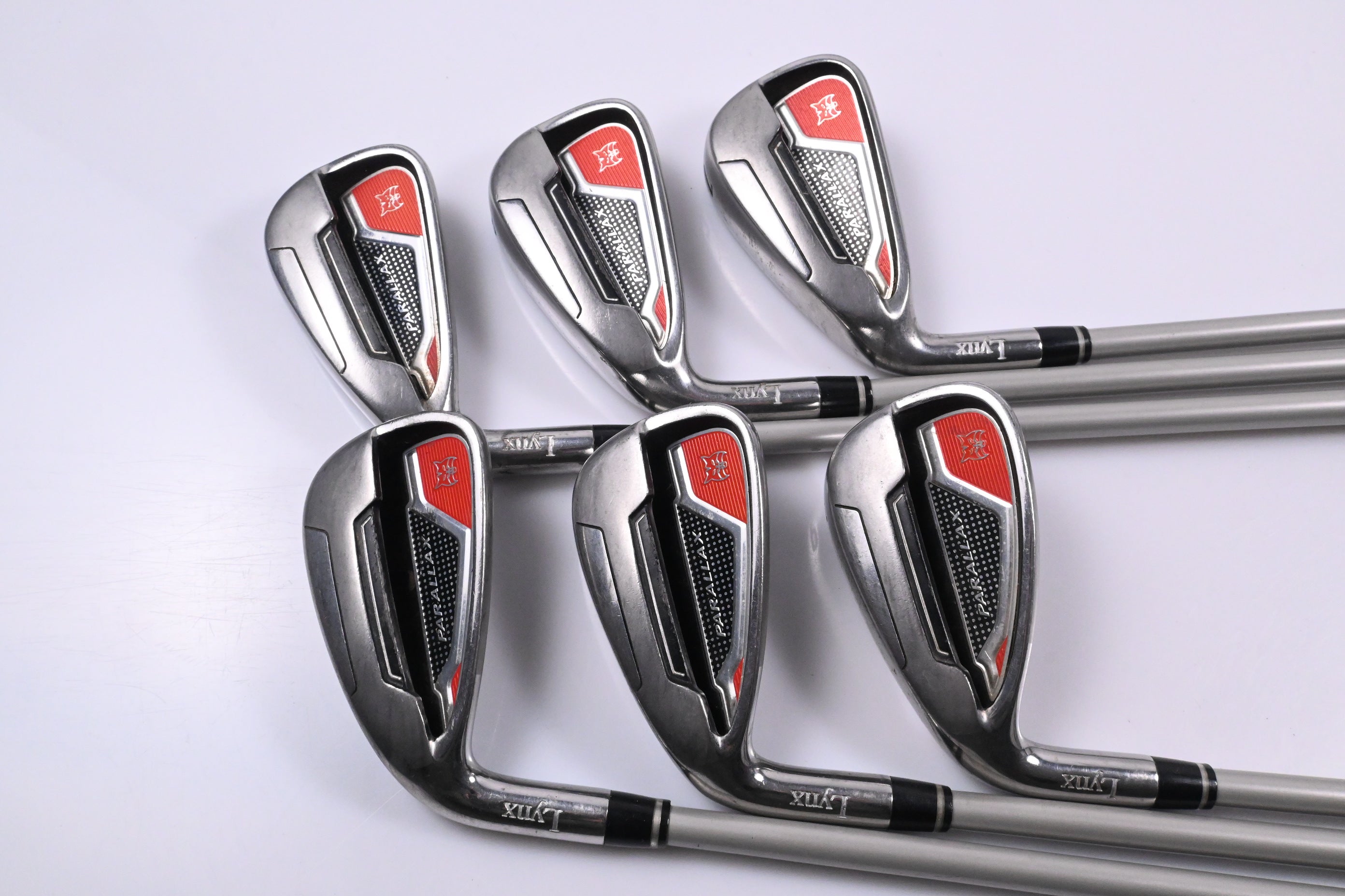 Left Hand Lynx Parallax 2017 Irons / 5-PW / Regular Flex UST iRN Shafts