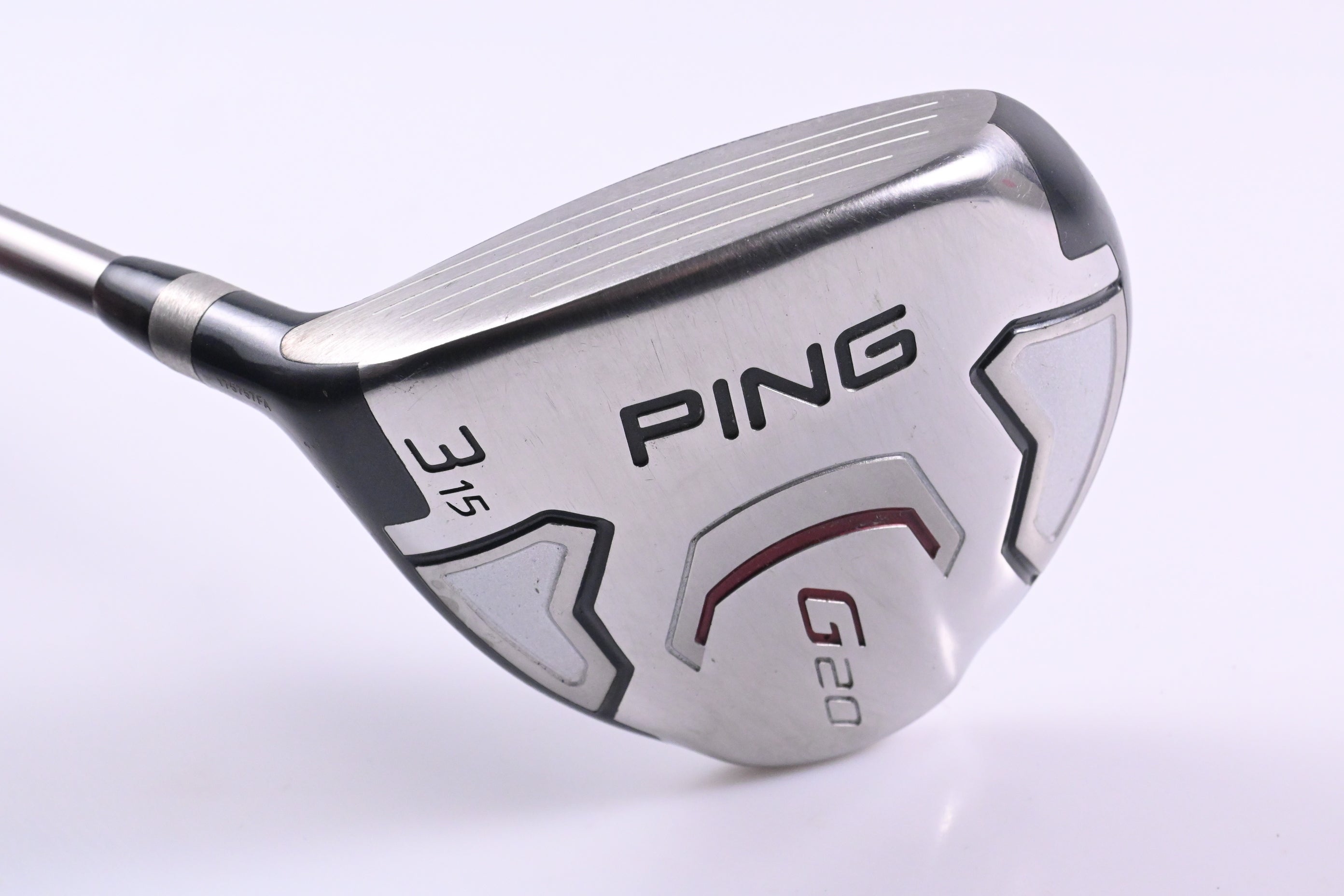 Left Hand Ping G20 #3 Wood / 15 Degree / Regular Flex Ping TFC 169 Shaft