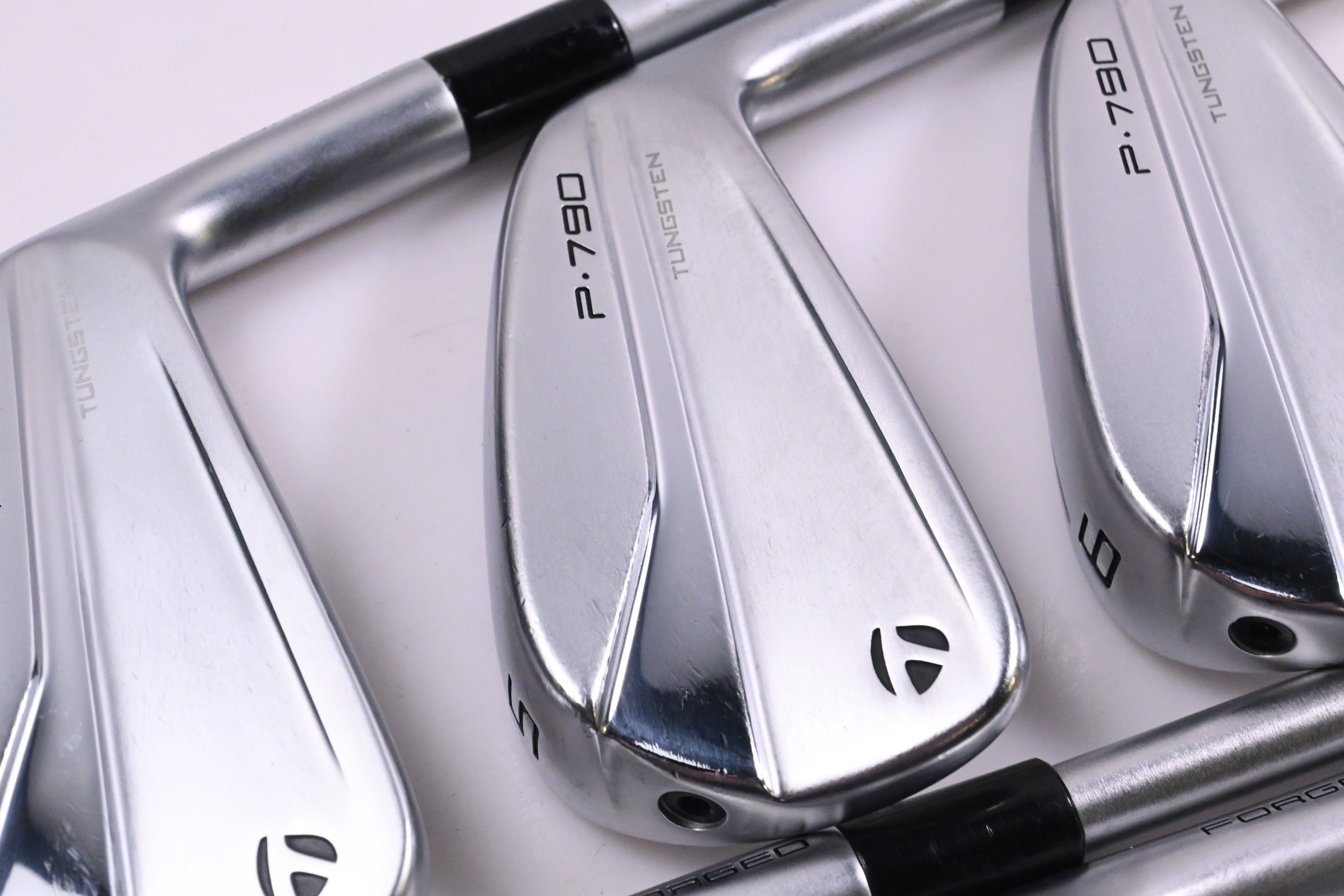 Taylormade P790 2021 Irons / 4-9i / Stiff Flex KBS Tour C-Taper 120 Shafts