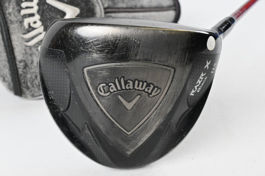Callaway RAZR X Black Driver / 11.5 Degree / Regular Flex Fujikura Motore F8 60