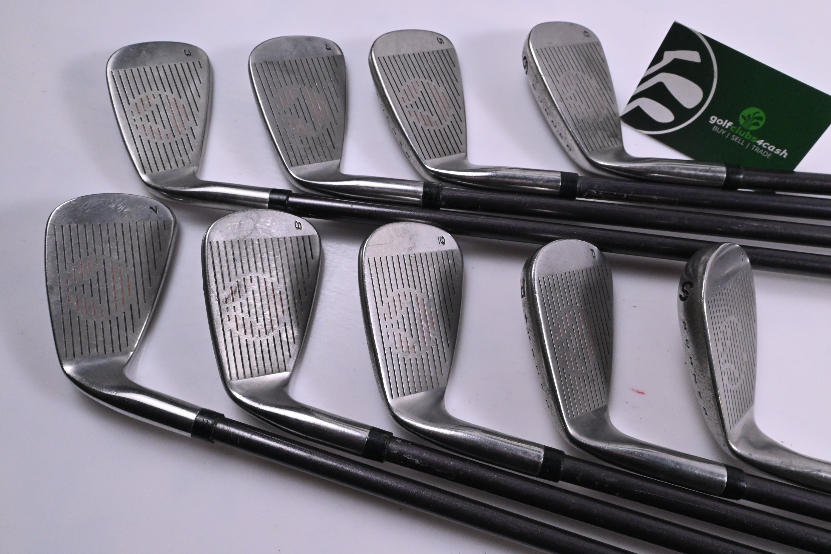 Taylormade Burner Oversize Irons / 3-PW+SW / Stiff Flex Taylormade Bubble 90